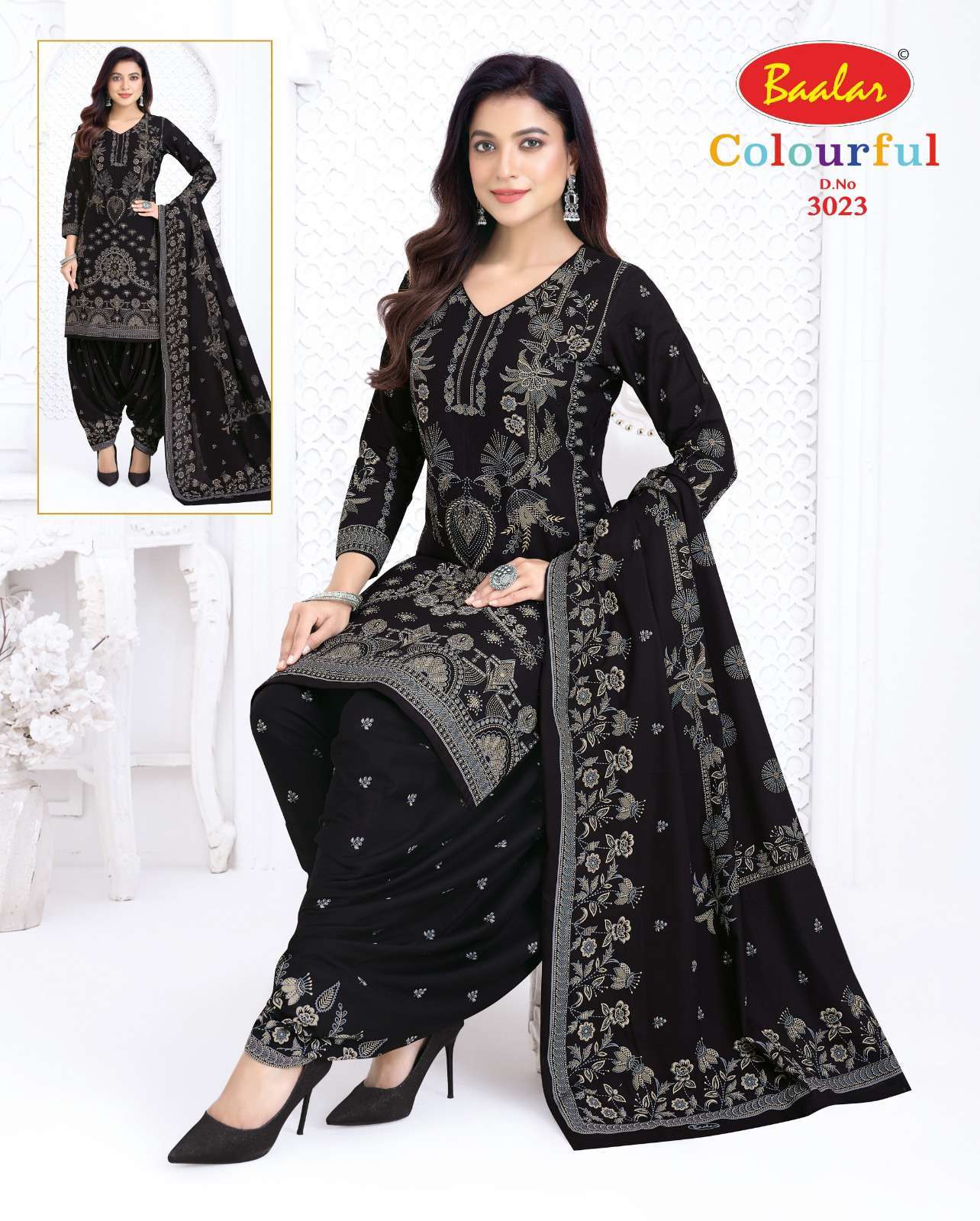Baalar Colourful Vol 30 Cotton Dress Material 36 pcs Catalogue