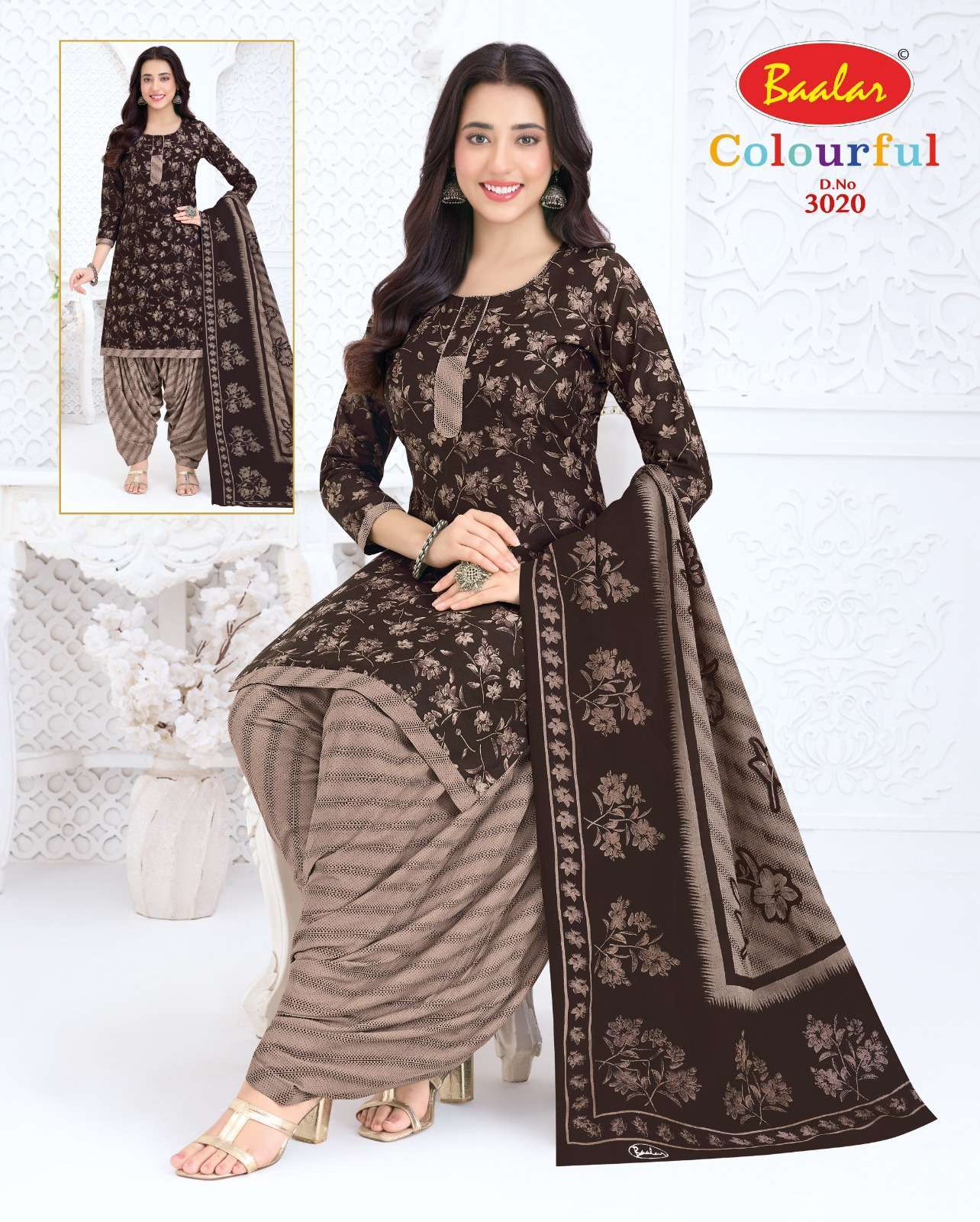Baalar Colourful Vol 30 Cotton Dress Material 36 pcs Catalogue