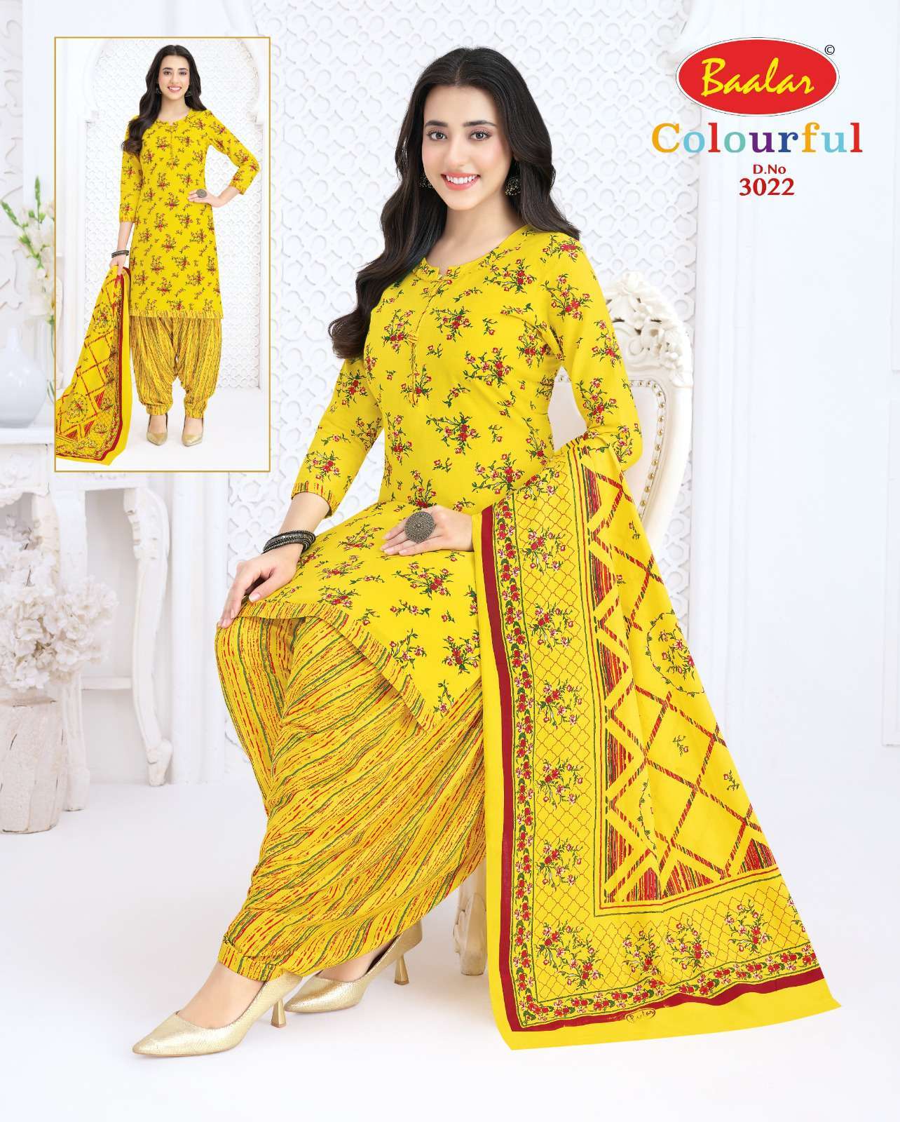 Baalar Colourful Vol 30 Cotton Dress Material 36 pcs Catalogue