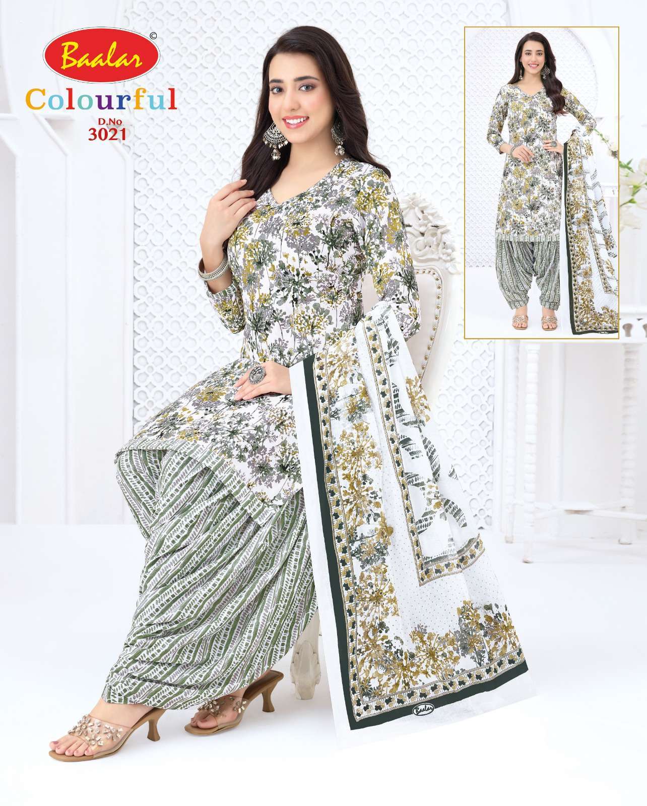 Baalar Colourful Vol 30 Cotton Dress Material 36 pcs Catalogue