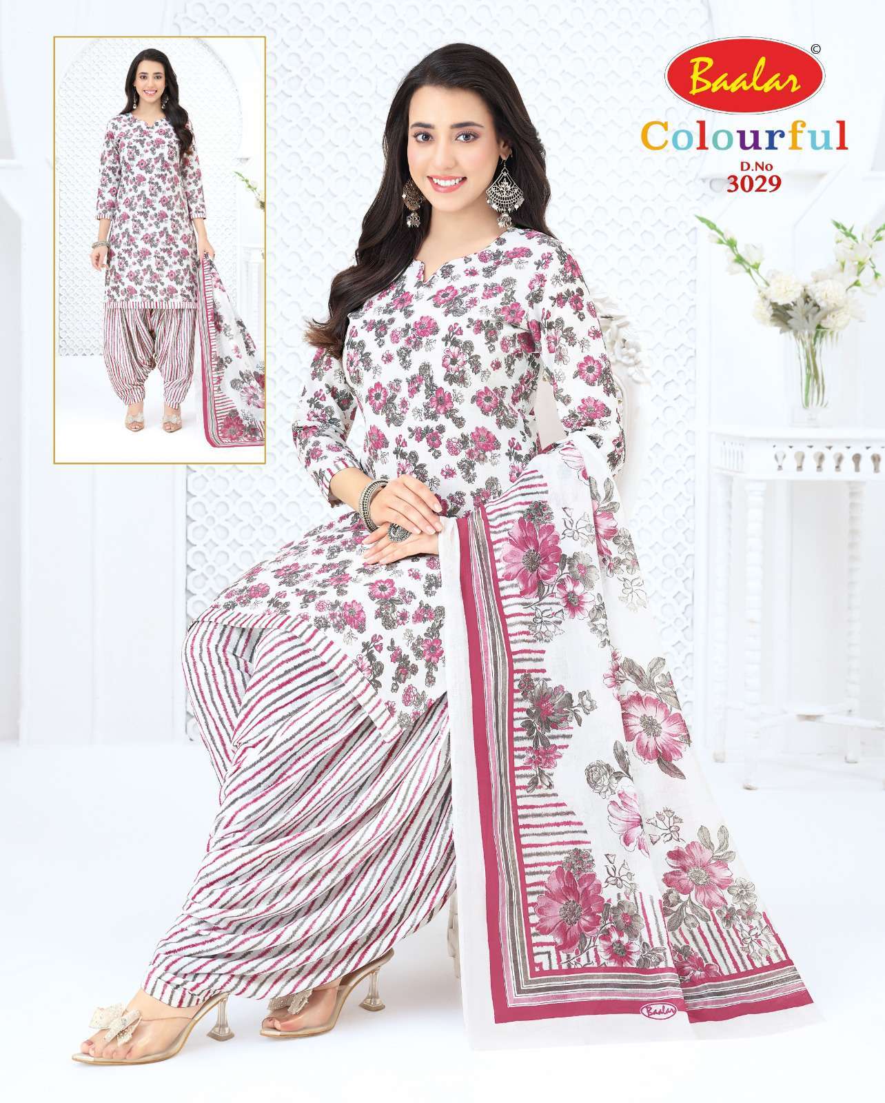 Baalar Colourful Vol 30 Cotton Dress Material 36 pcs Catalogue