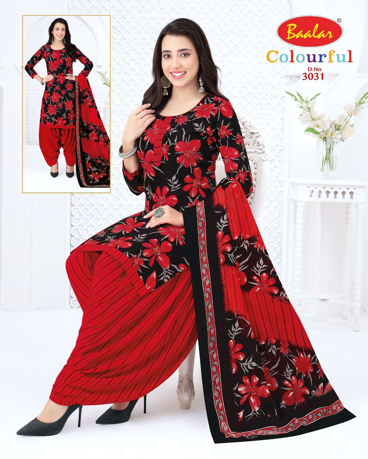 Baalar Colourful Vol 30 Cotton Dress Material 36 pcs Catalogue