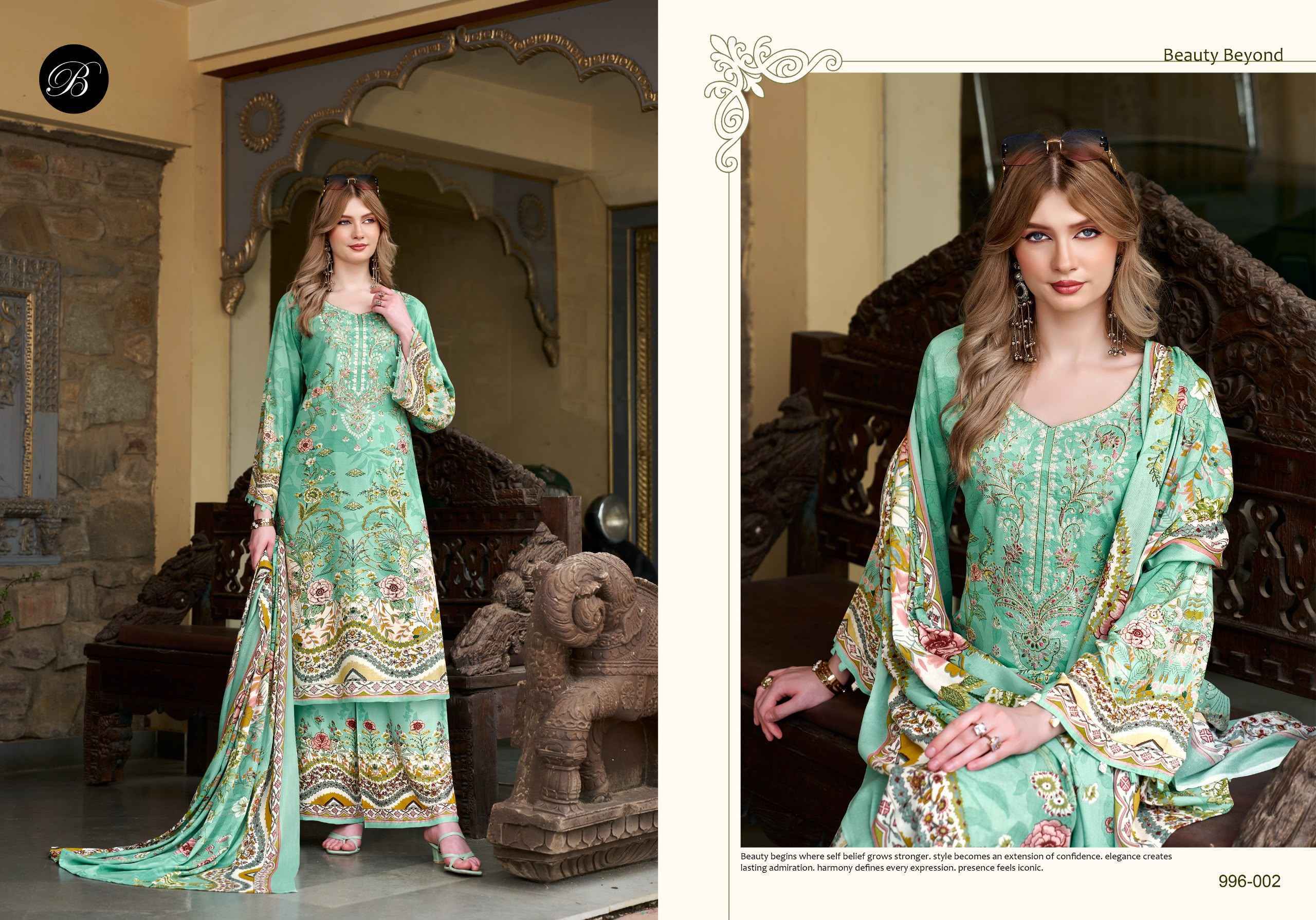 Belliza Dilkhush Vol 4 Viscose Rayon Dress Material 8 pcs Catalogue