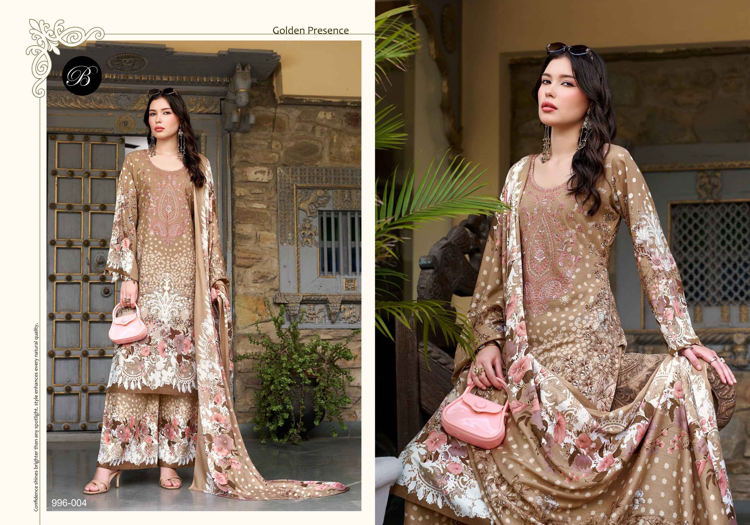 Belliza Dilkhush Vol 4 Viscose Rayon Dress Material 8 pcs Catalogue