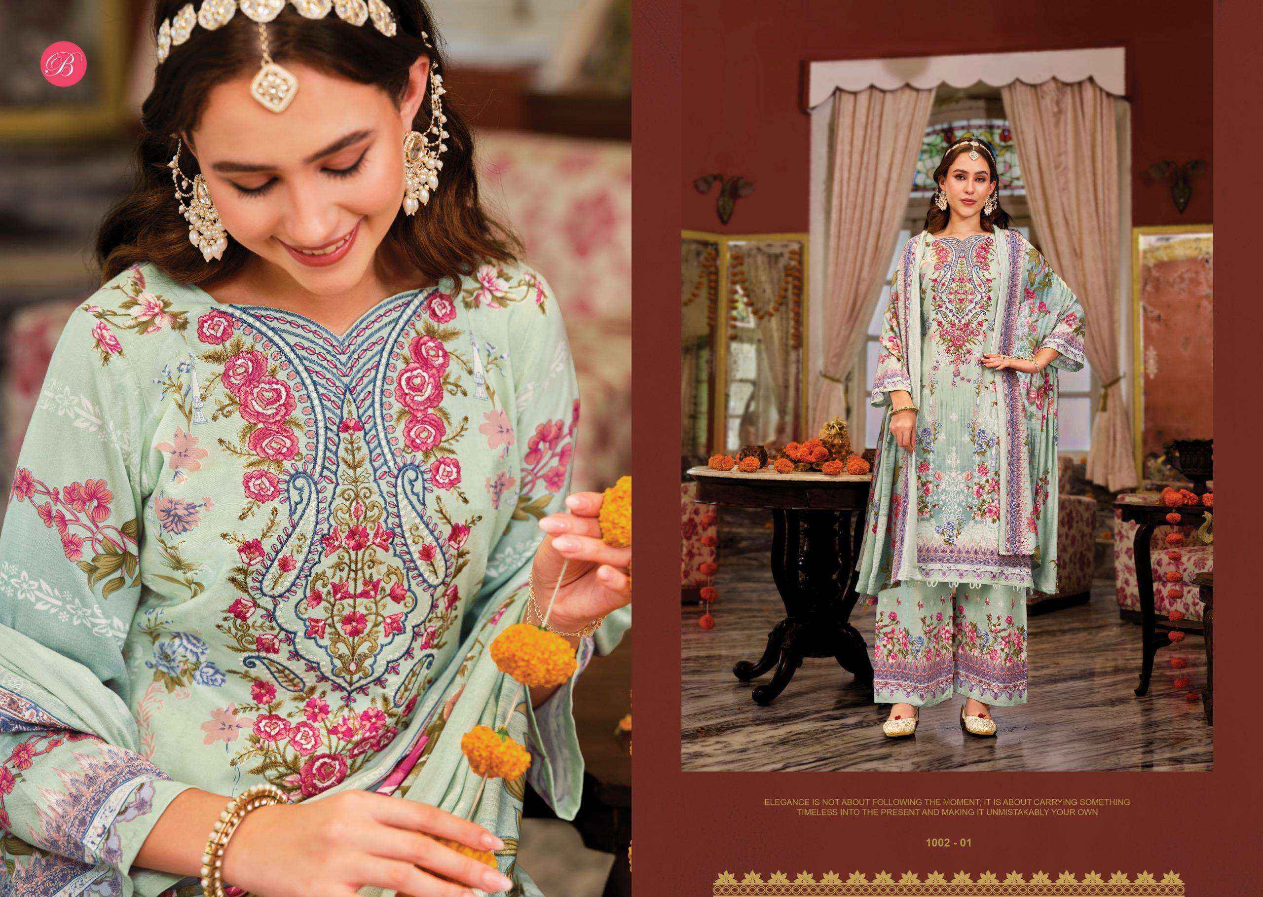 Belliza Dilkhush Vol 5 Viscose Rayon Dress Material 8 pcs Catalogue