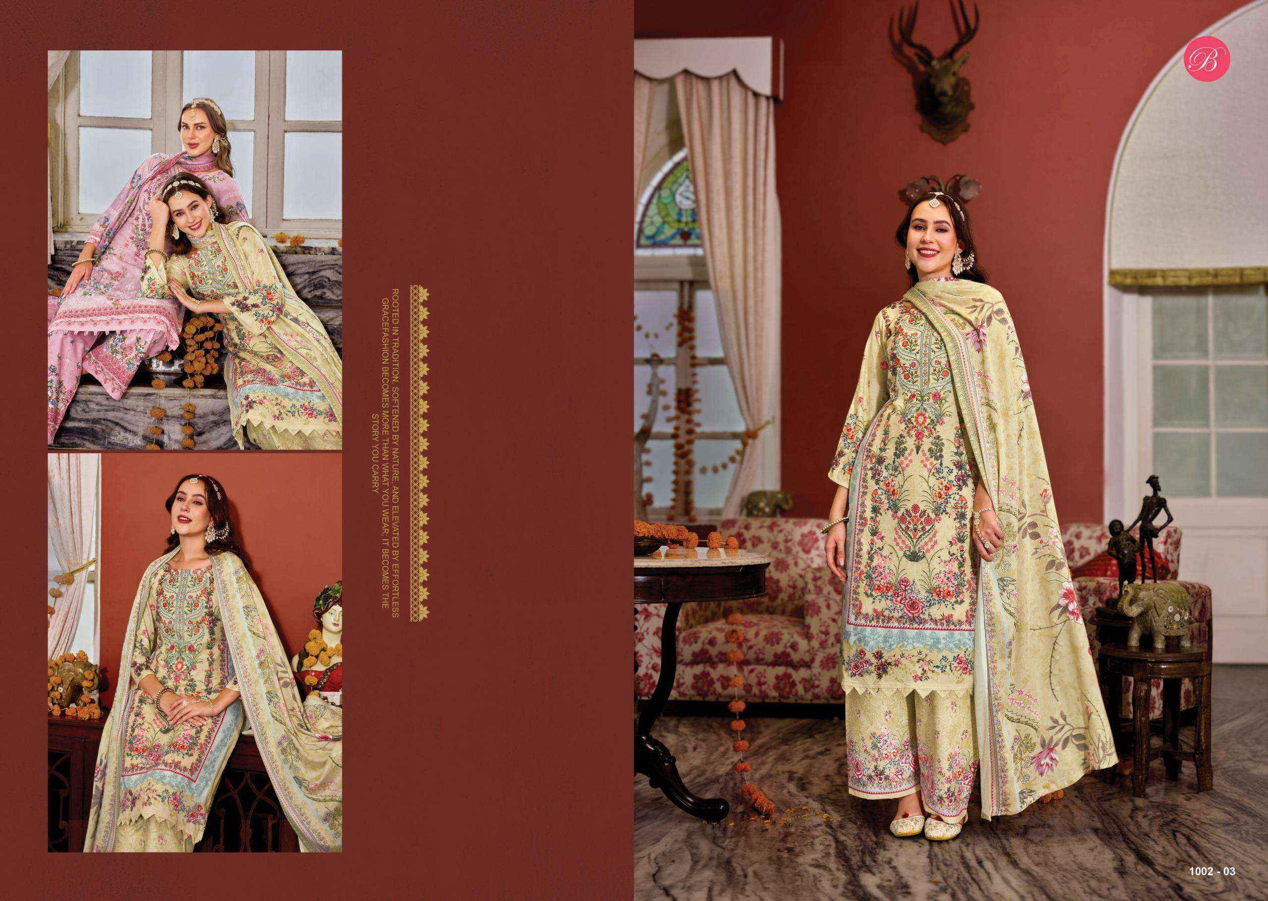 Belliza Dilkhush Vol 5 Viscose Rayon Dress Material 8 pcs Catalogue