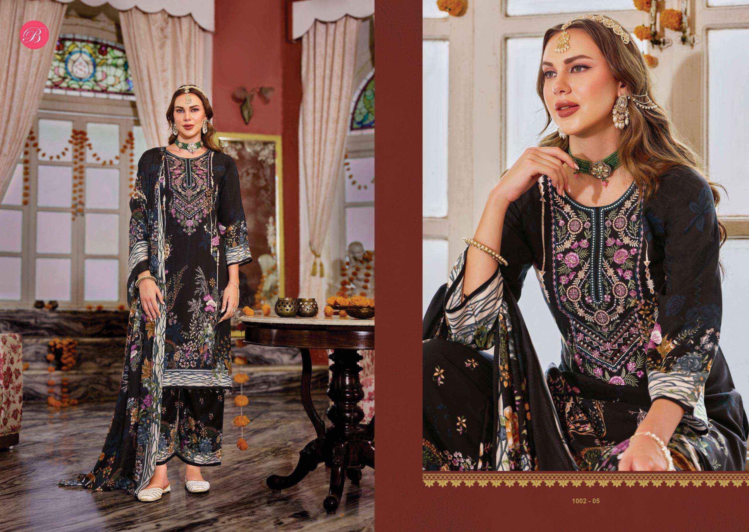 Belliza Dilkhush Vol 5 Viscose Rayon Dress Material 8 pcs Catalogue