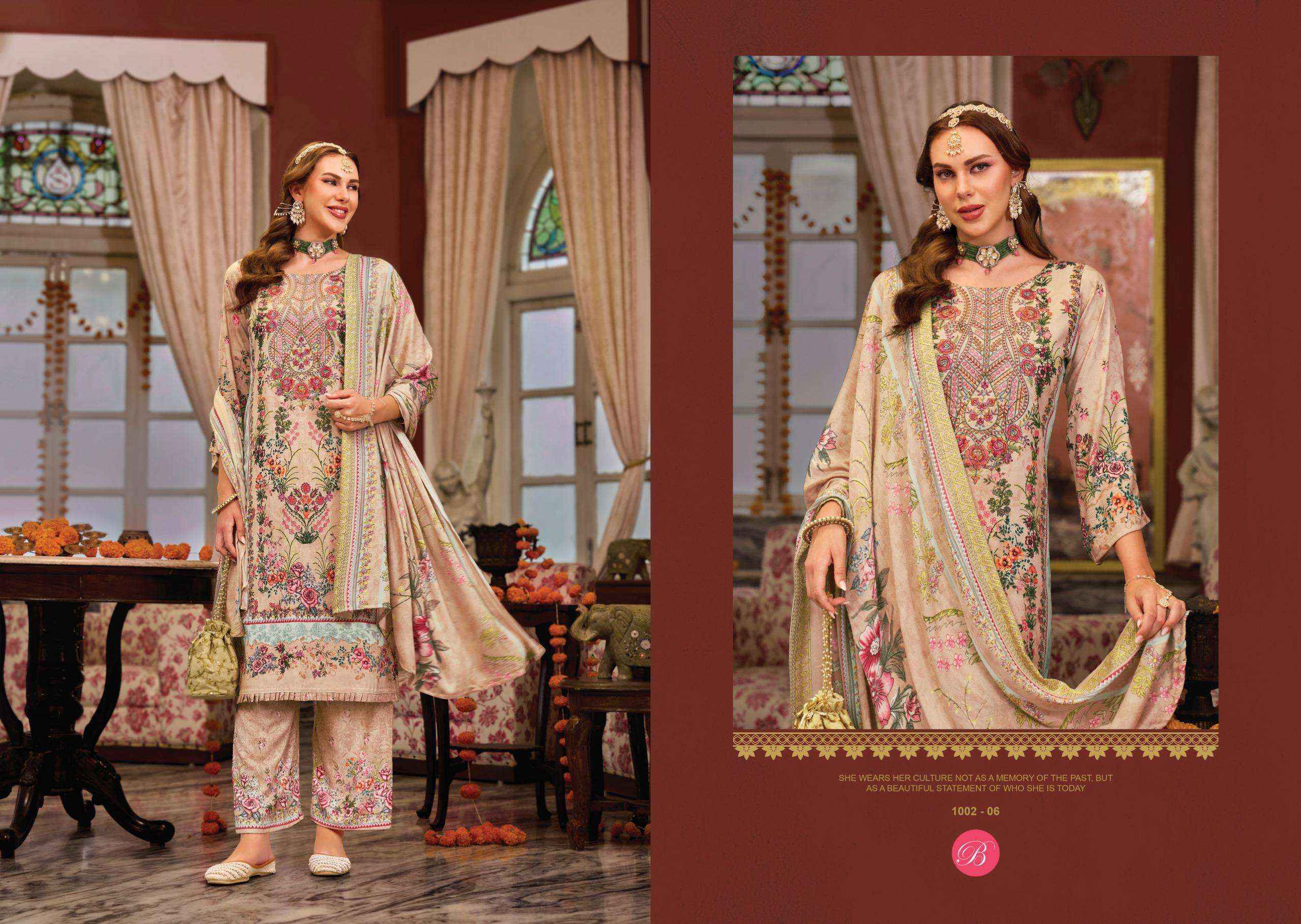 Belliza Dilkhush Vol 5 Viscose Rayon Dress Material 8 pcs Catalogue