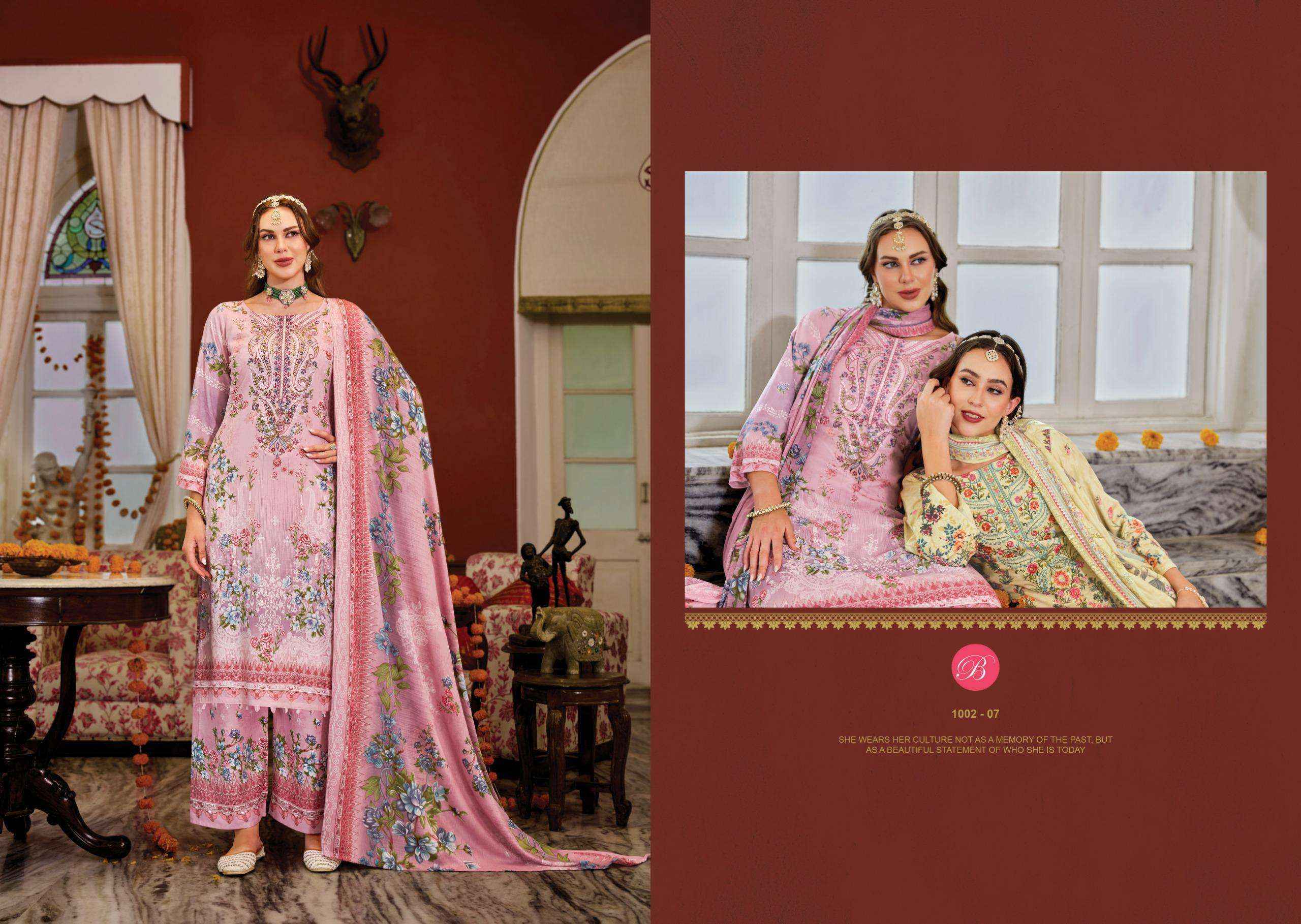 Belliza Dilkhush Vol 5 Viscose Rayon Dress Material 8 pcs Catalogue