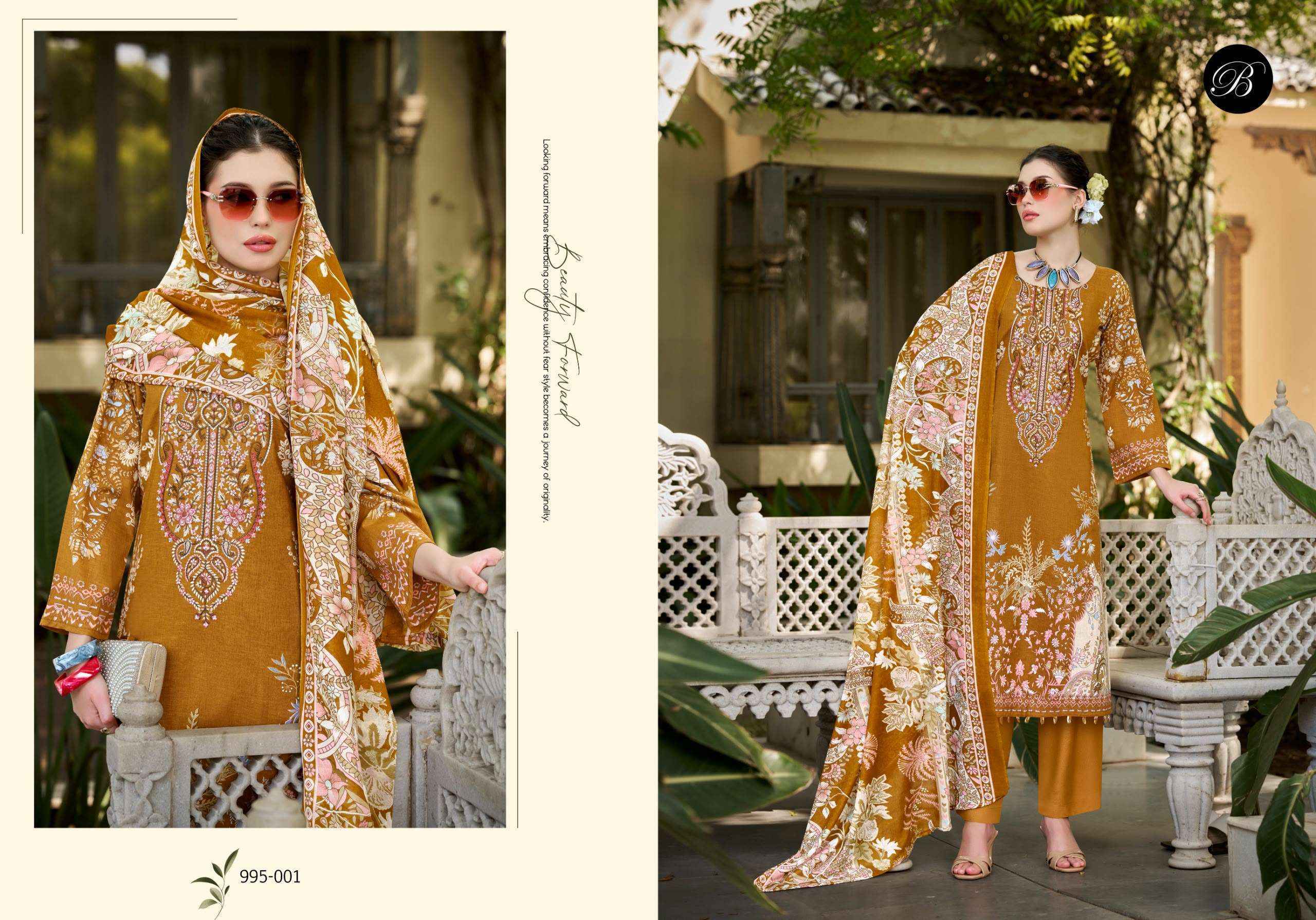 Belliza Naira Vol 153 Cotton Dress Material 8 pcs Cataloge