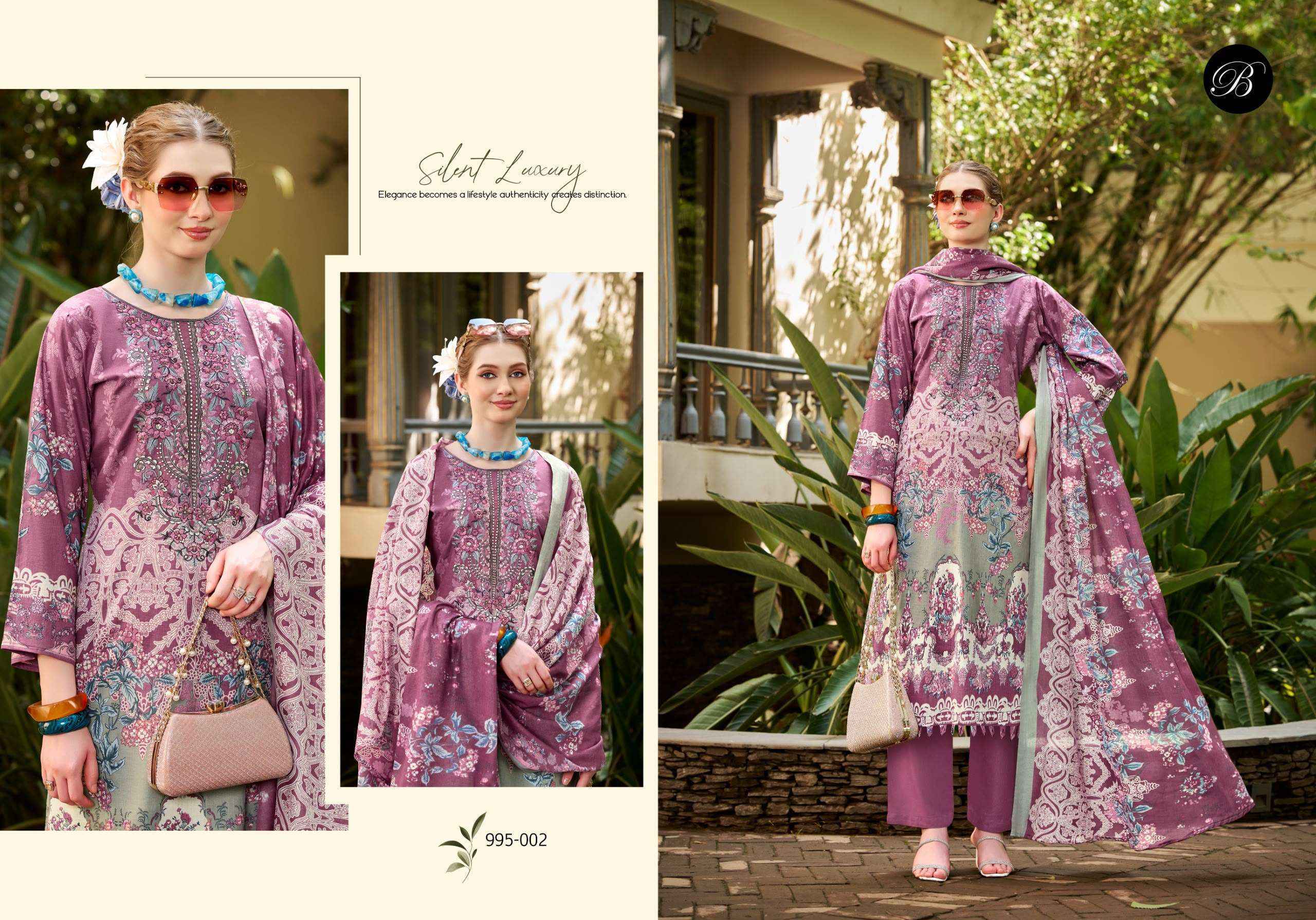 Belliza Naira Vol 153 Cotton Dress Material 8 pcs Cataloge