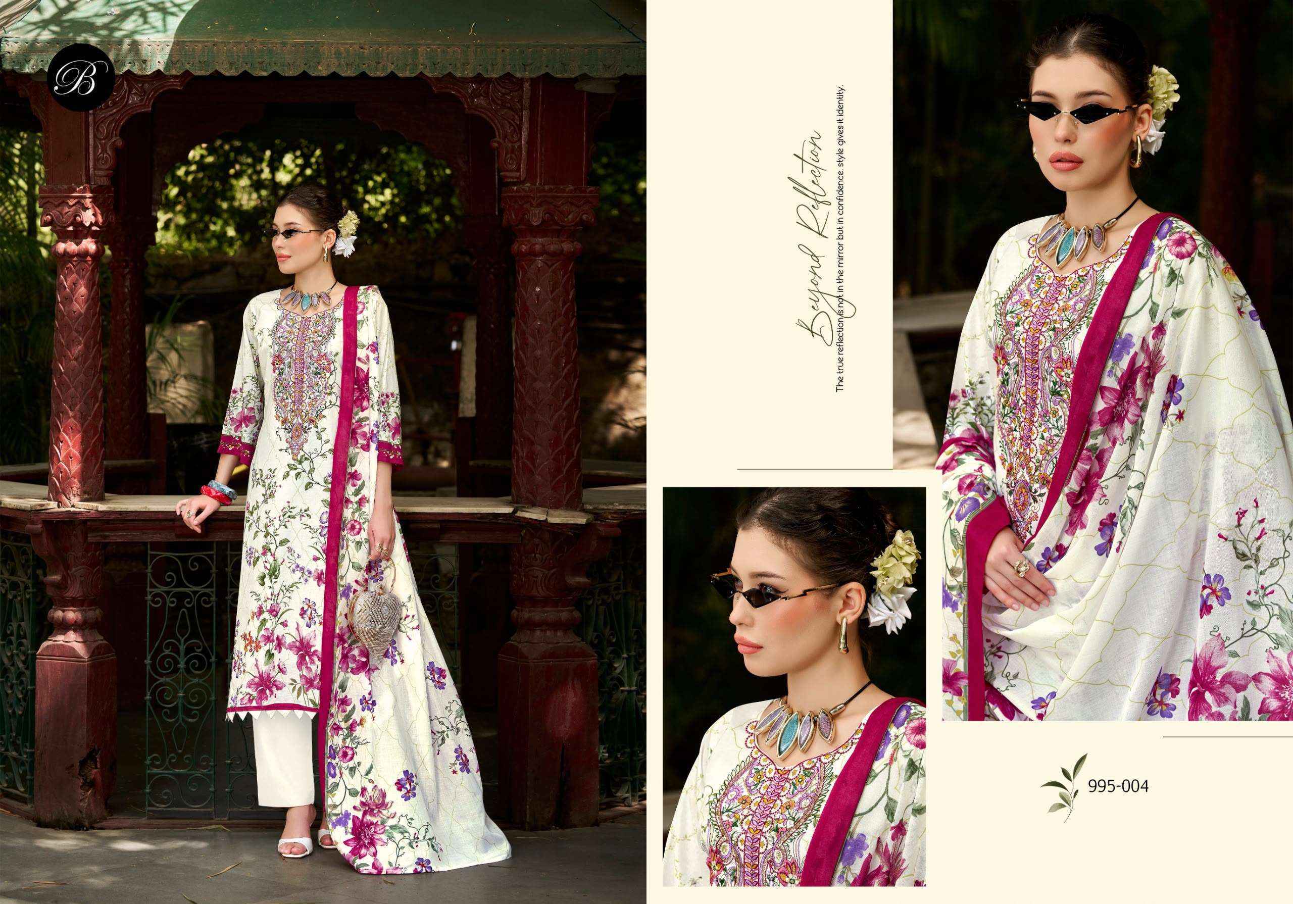 Belliza Naira Vol 153 Cotton Dress Material 8 pcs Cataloge