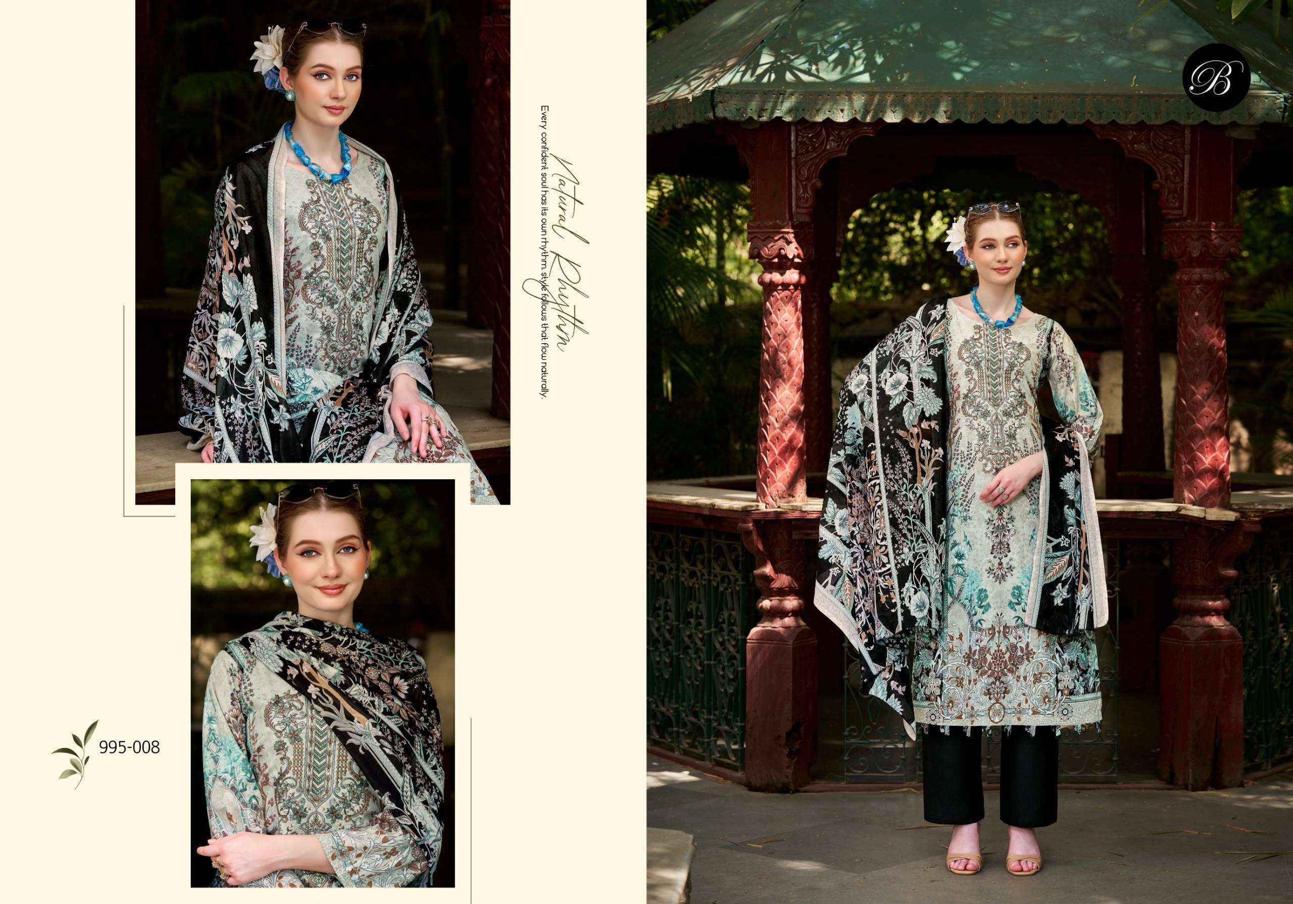 Belliza Naira Vol 153 Cotton Dress Material 8 pcs Cataloge
