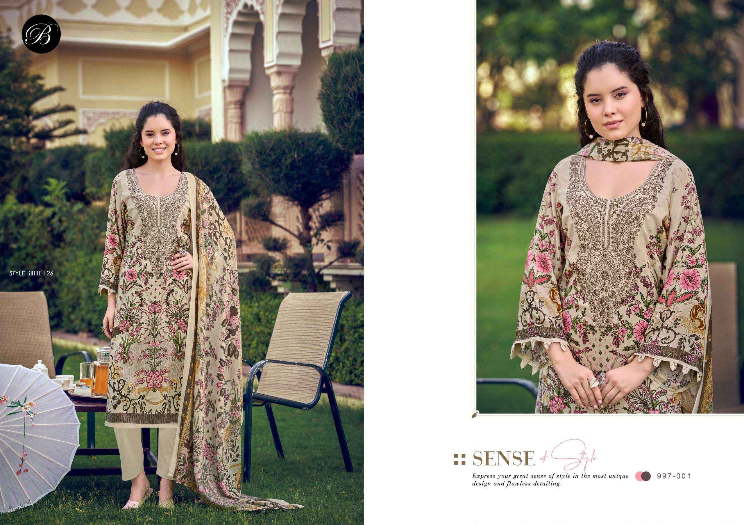 Belliza Naira Vol 154 Cotton Dress Material 8 pcs Cataloge