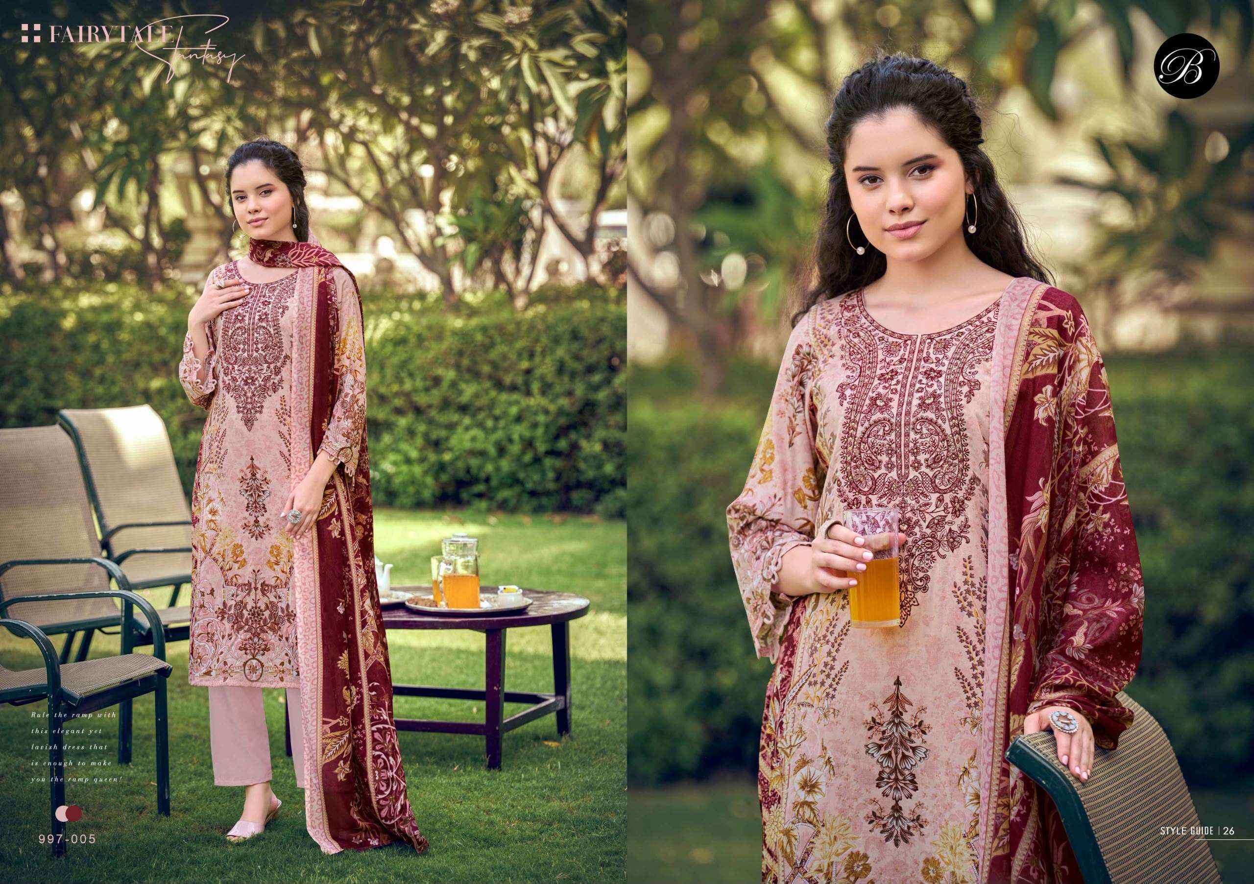 Belliza Naira Vol 154 Cotton Dress Material 8 pcs Cataloge