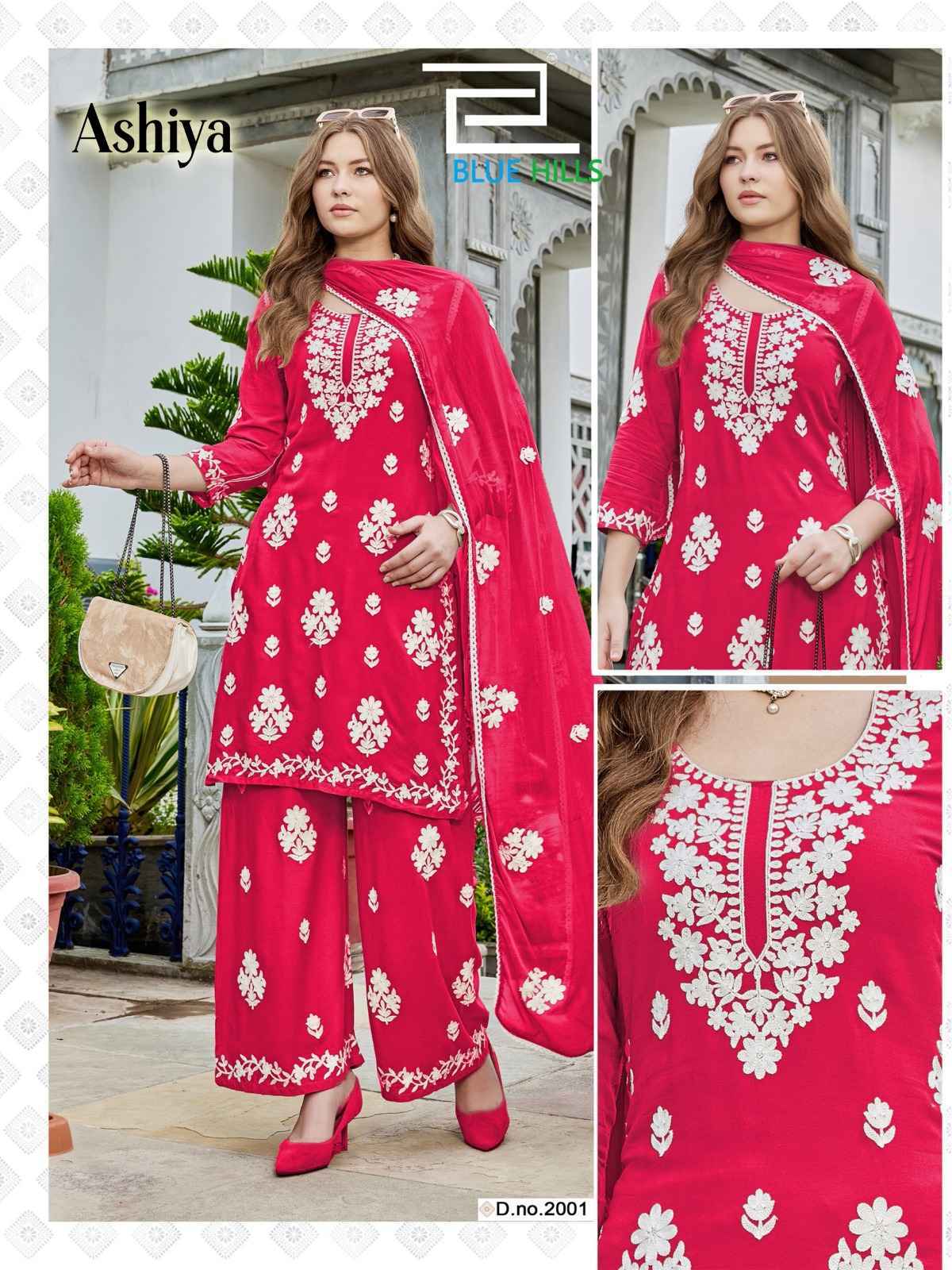 Blue Hills Ashiya Rayon Kurti Combo 4 pcs Catalogue