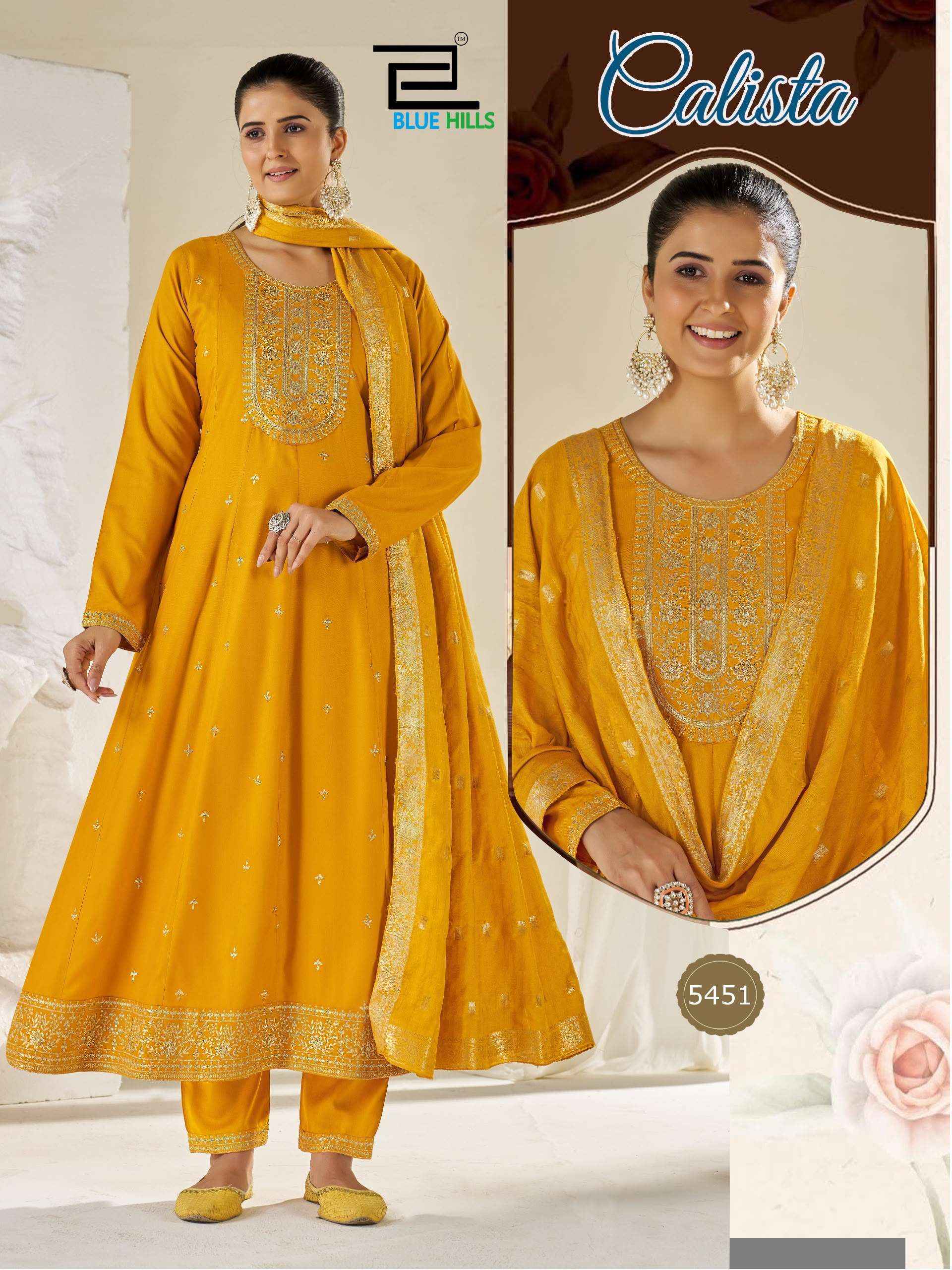 Blue Hills Calista Rayon Kurti Combo 6 pcs Catalogue
