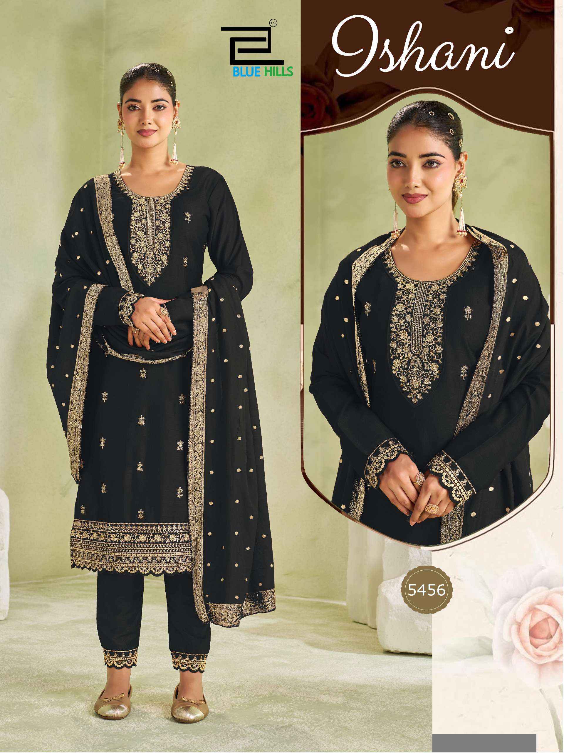 Blue Hills Ishani Vichitra Silk Kurti Combo 4 pcs Catalogue