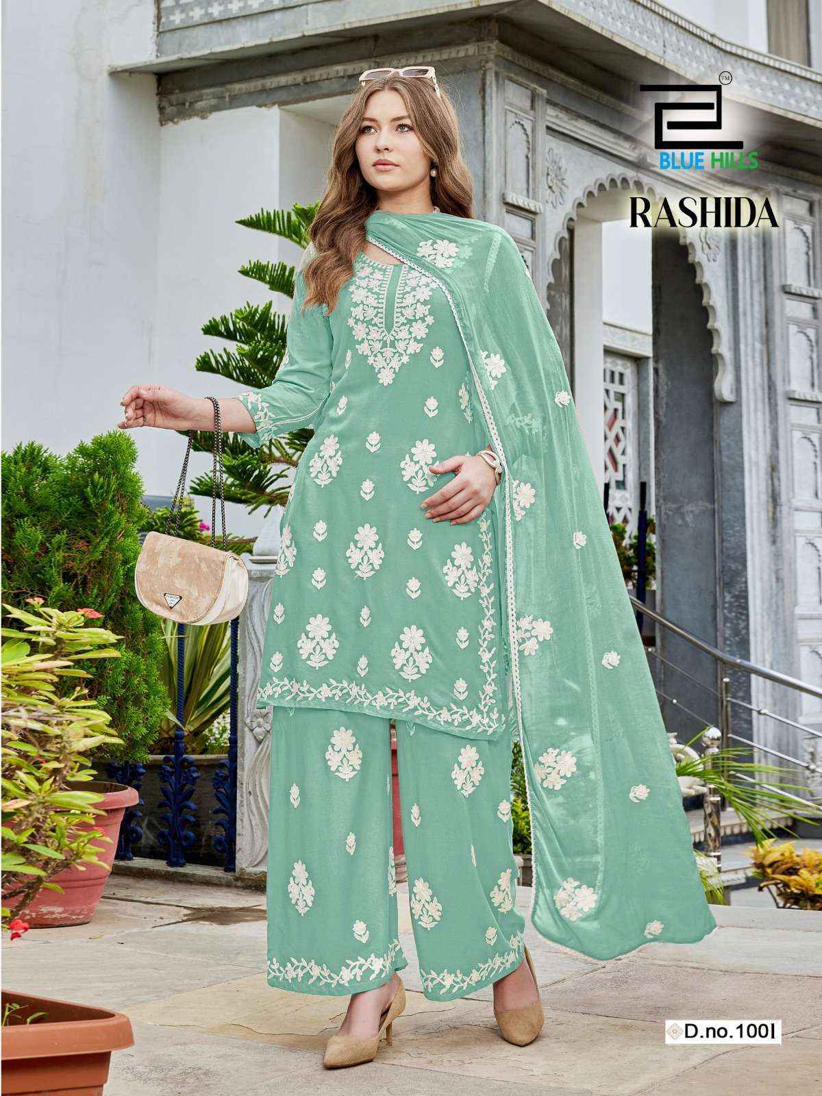 Blue Hills Rashida Rayon Kurti Combo 4 pcs Catalogue