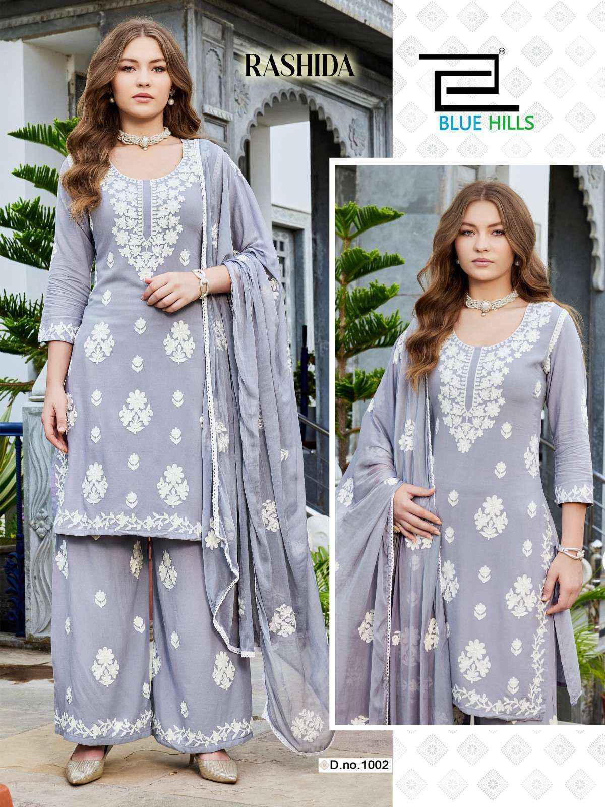 Blue Hills Rashida Rayon Kurti Combo 4 pcs Catalogue