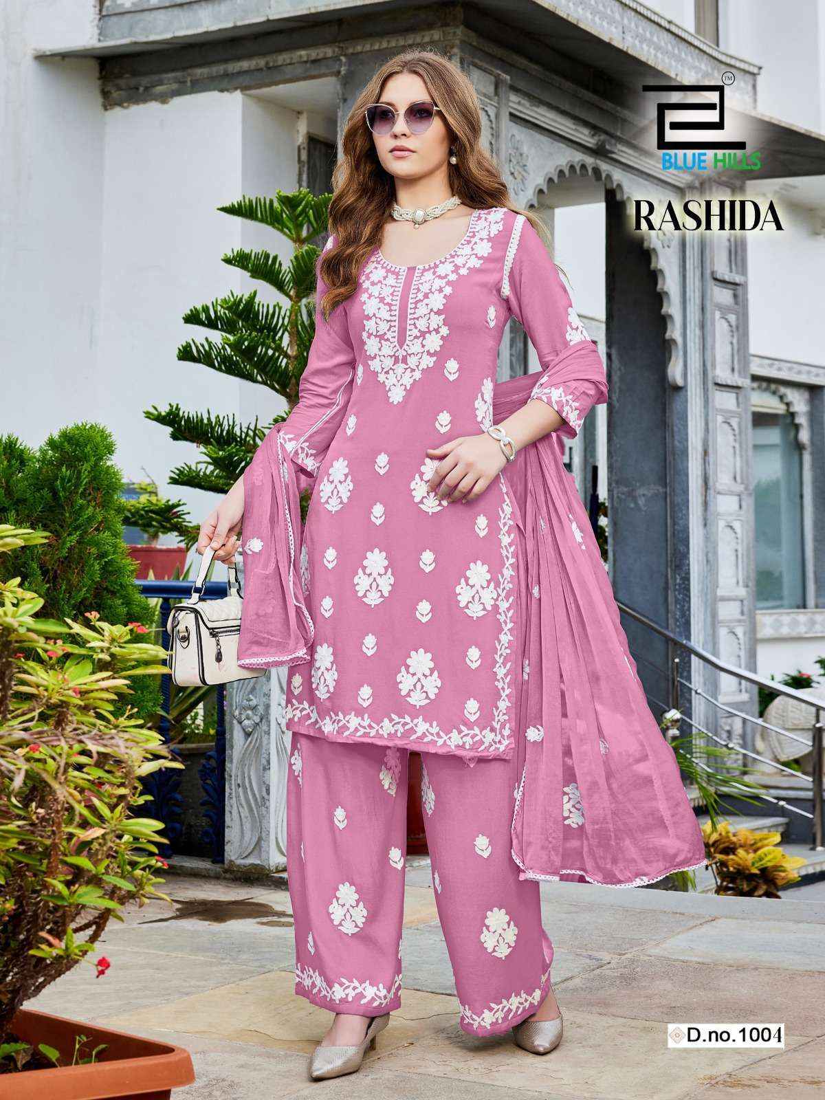 Blue Hills Rashida Rayon Kurti Combo 4 pcs Catalogue