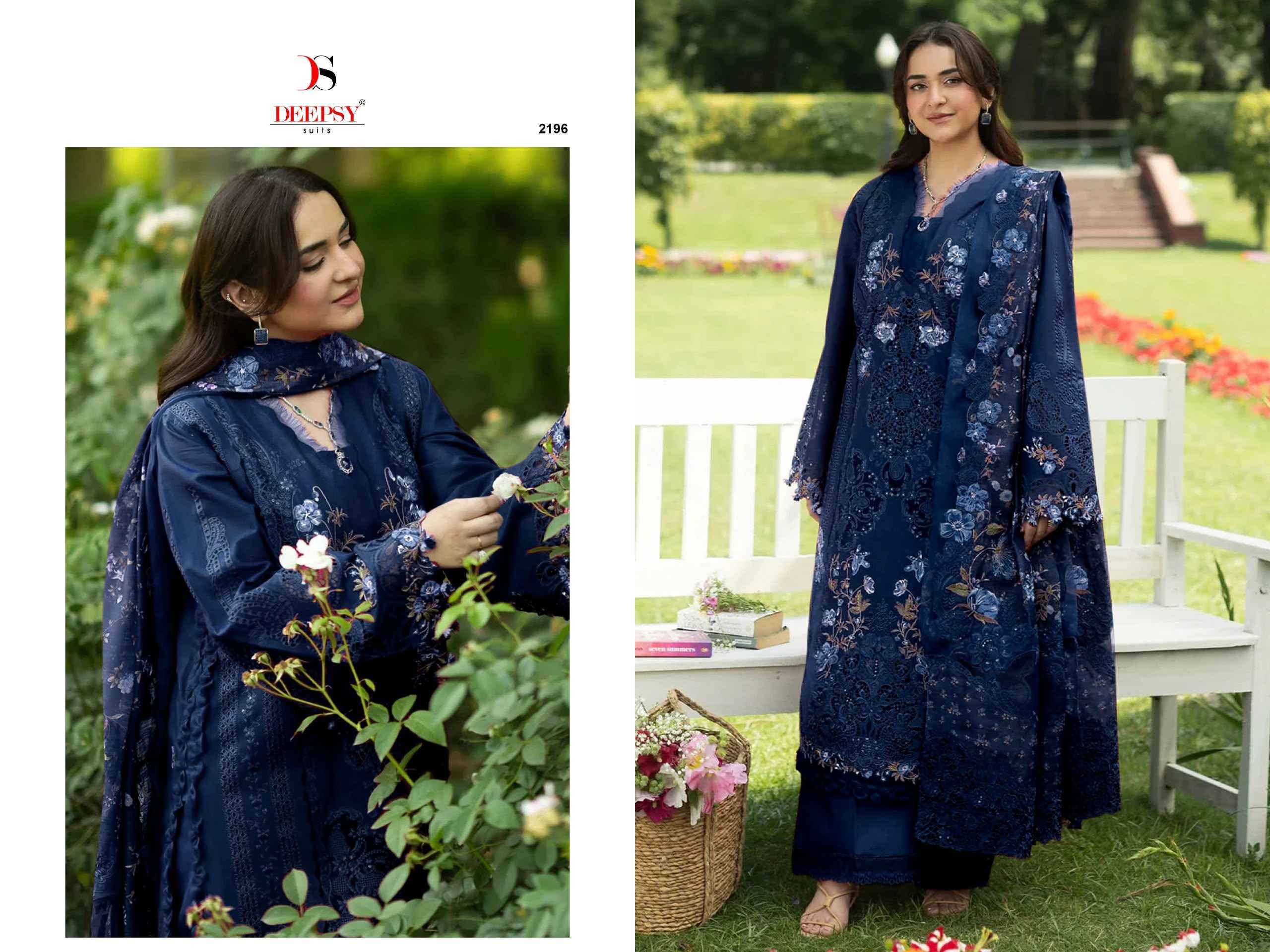 Deepsy Elaf Premium Superhit Cotton Dress Material 6 pcs Catalogue