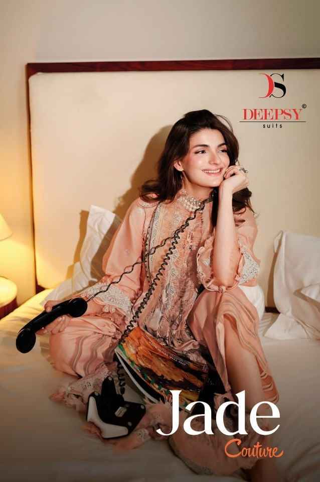 Deepsy Jade Couture Cotton Dress Material 6 pcs Catalogue