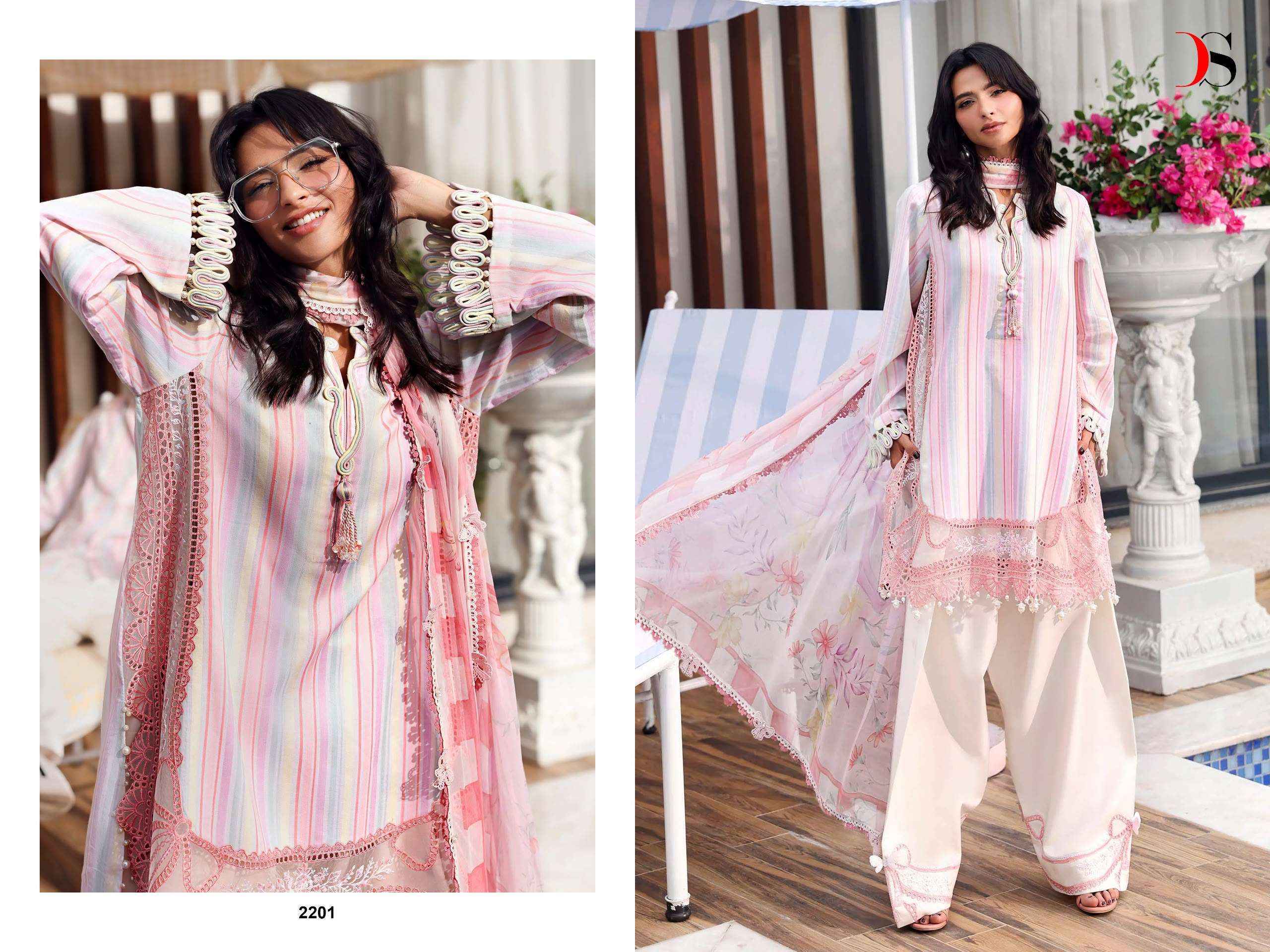 Deepsy Maria B M Print Vol 9 Cotton Dress Material 8 pcs Catalogue