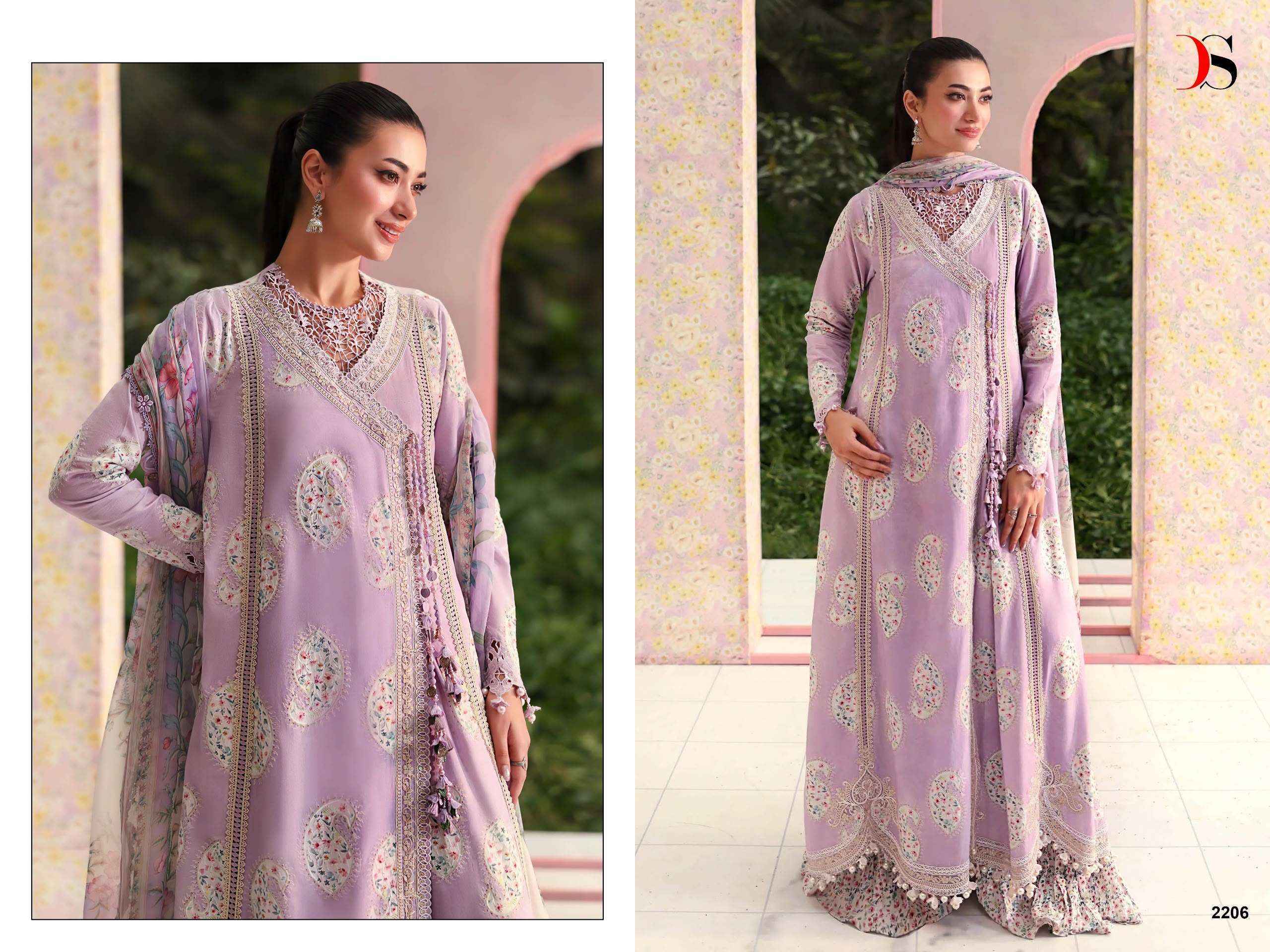 Deepsy Maria B M Print Vol 9 Cotton Dress Material 8 pcs Catalogue