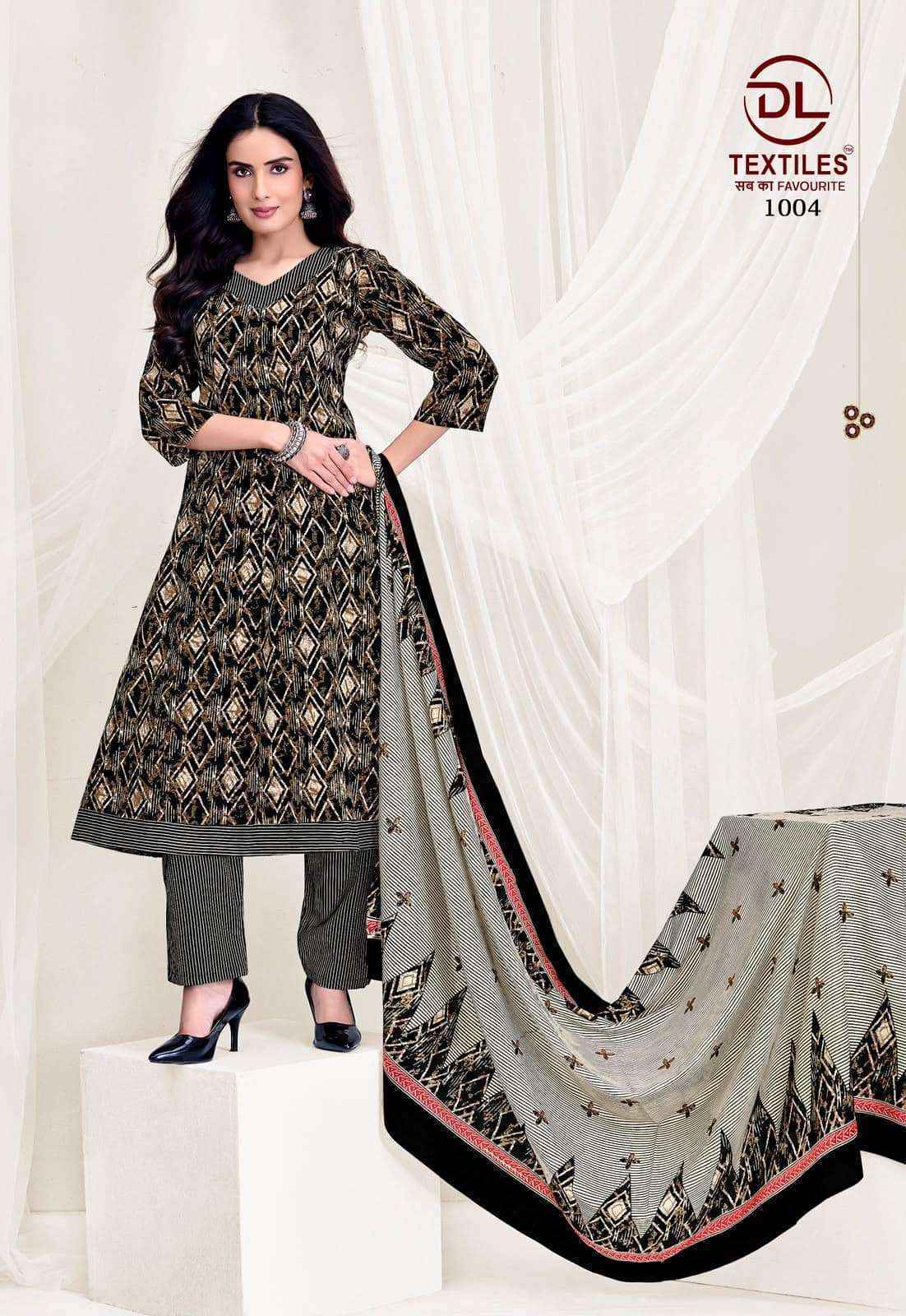 DL Textiles Pink City Vol 1 Readymade Cotton Dress 8 pcs Catalogue