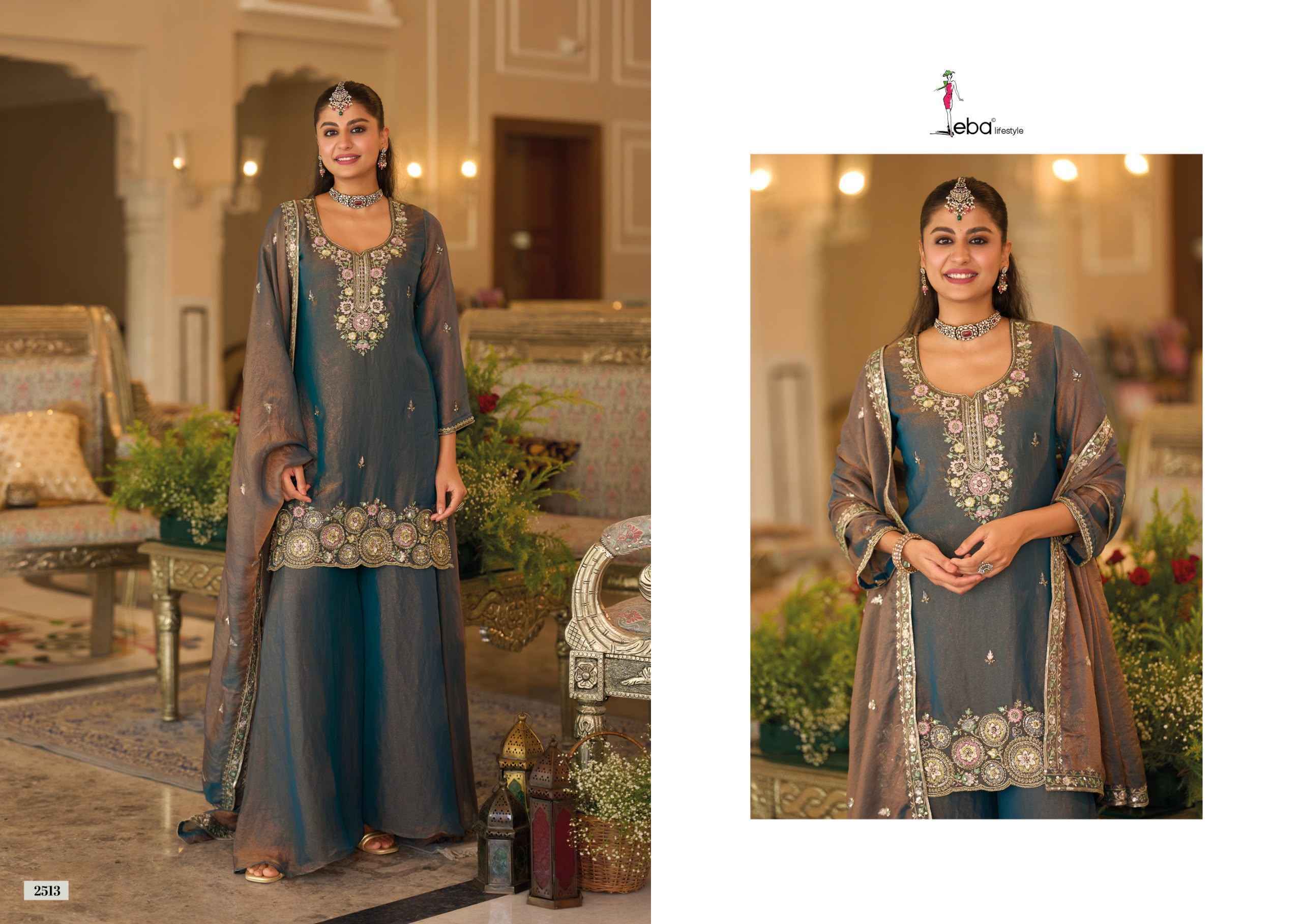 Eba Lifestyle Naveli Readymade Mochi Dress 3 pcs Catalogue