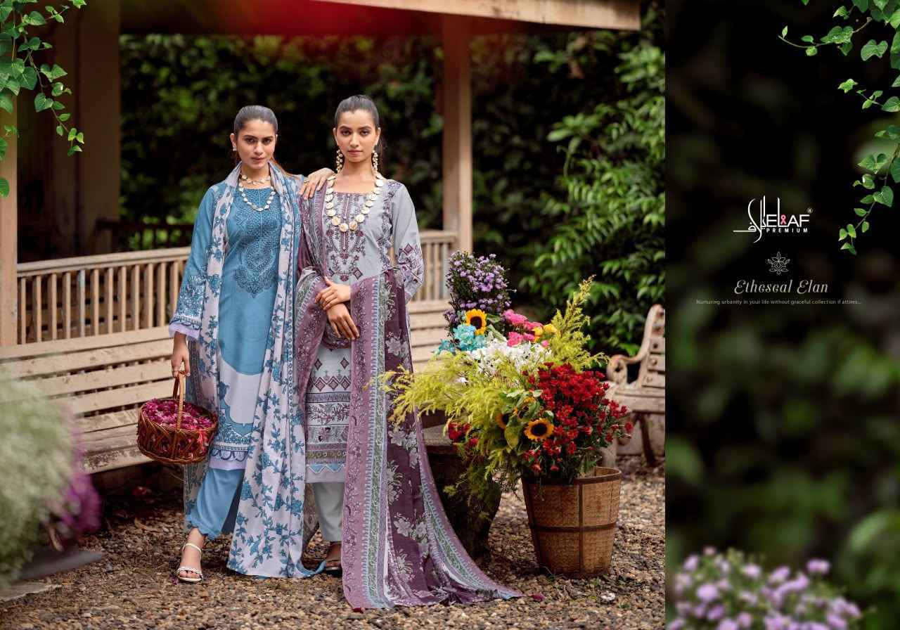 Elaf Premium Asra Jofa Vol 3 Cotton Dress Material 8 pcs Catalogue