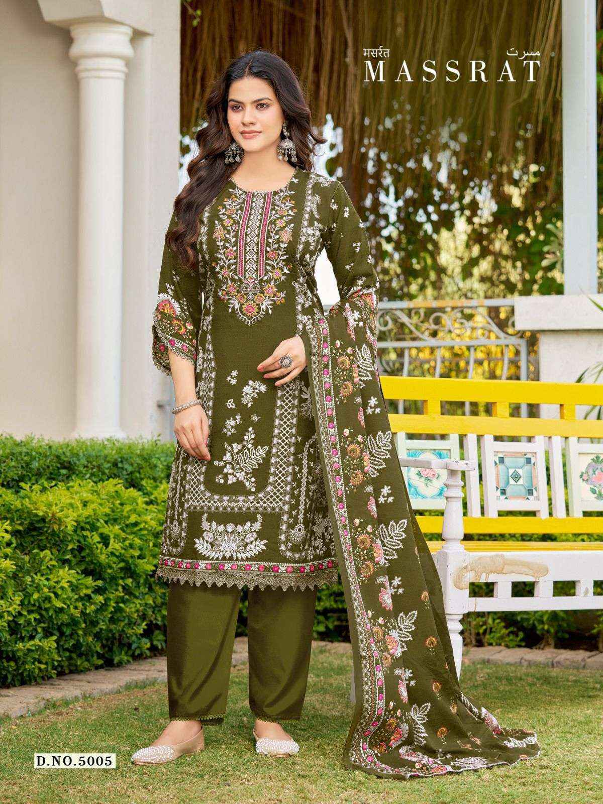 Ganesha Massrat Vol 5 Cotton Dress Material 8 pcs Catalogue