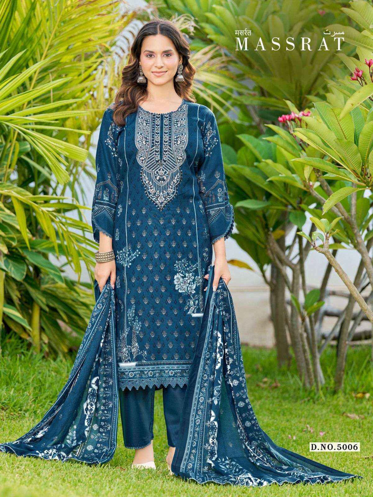 Ganesha Massrat Vol 5 Cotton Dress Material 8 pcs Catalogue