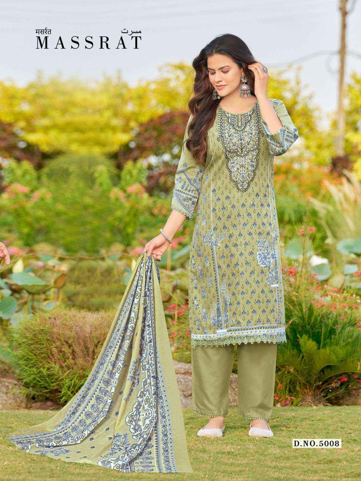 Ganesha Massrat Vol 5 Cotton Dress Material 8 pcs Catalogue