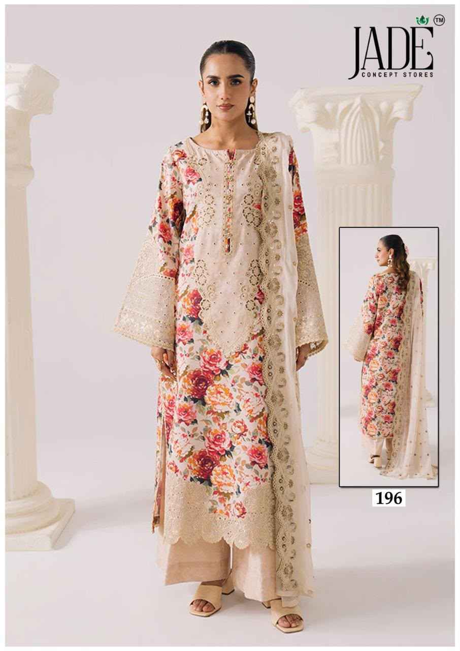 Jade Chevron Vol 20 Cotton Dress Material 6 Pc Catalog