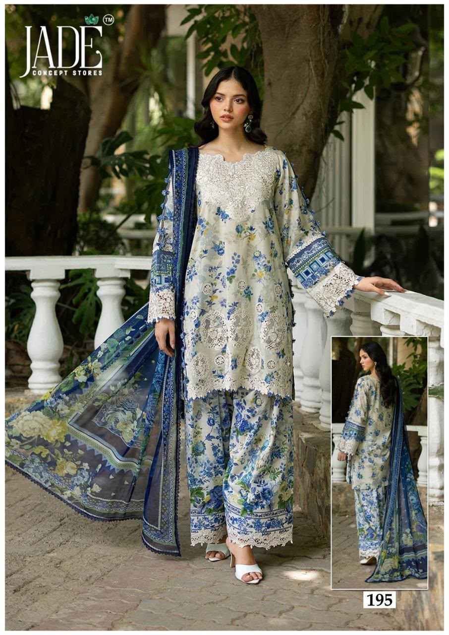 Jade Chevron Vol 20 Cotton Dress Material 6 Pc Catalog