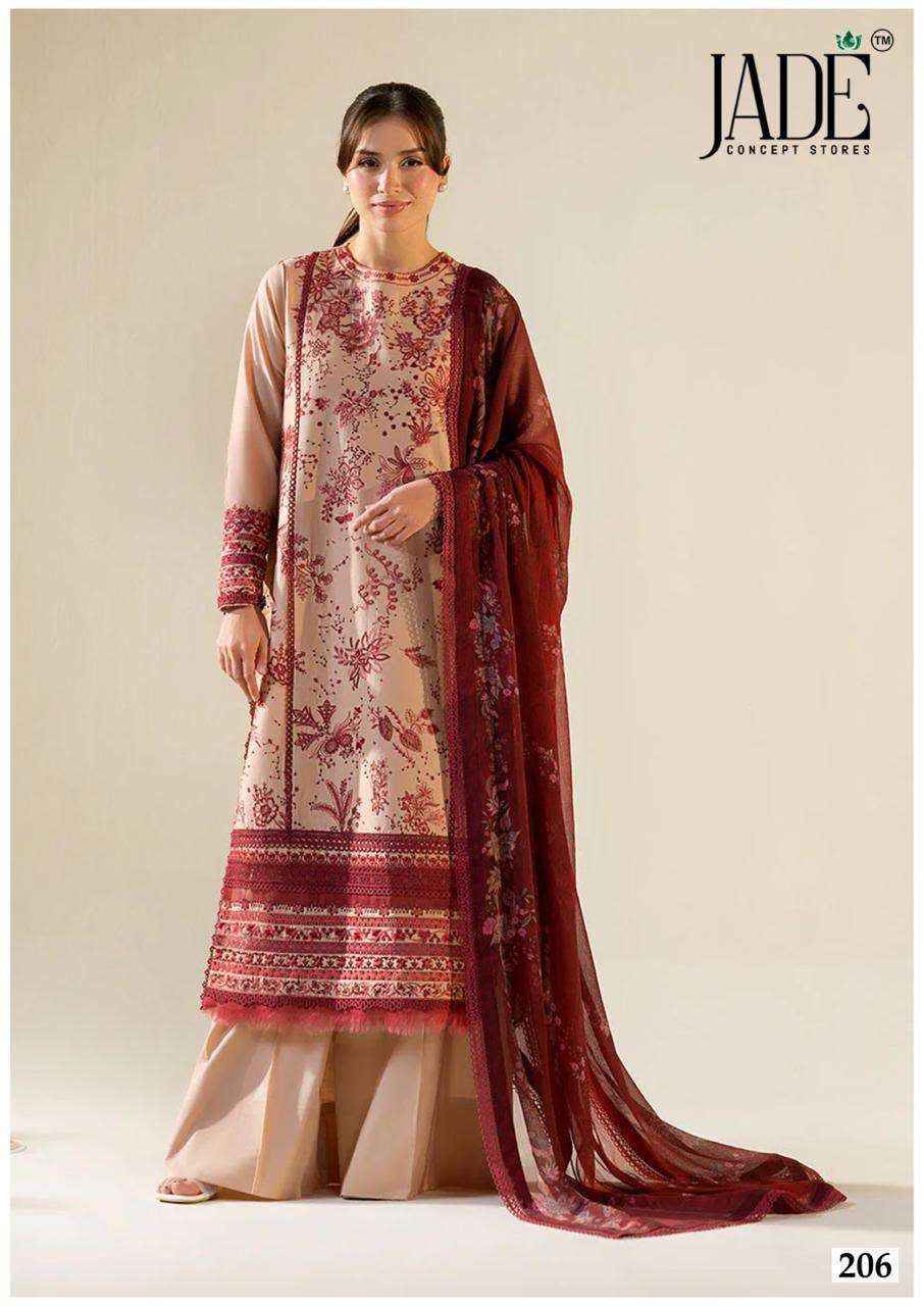 Jade Chevron Vol 21 Cotton Dress Material 6 Pc Catalog