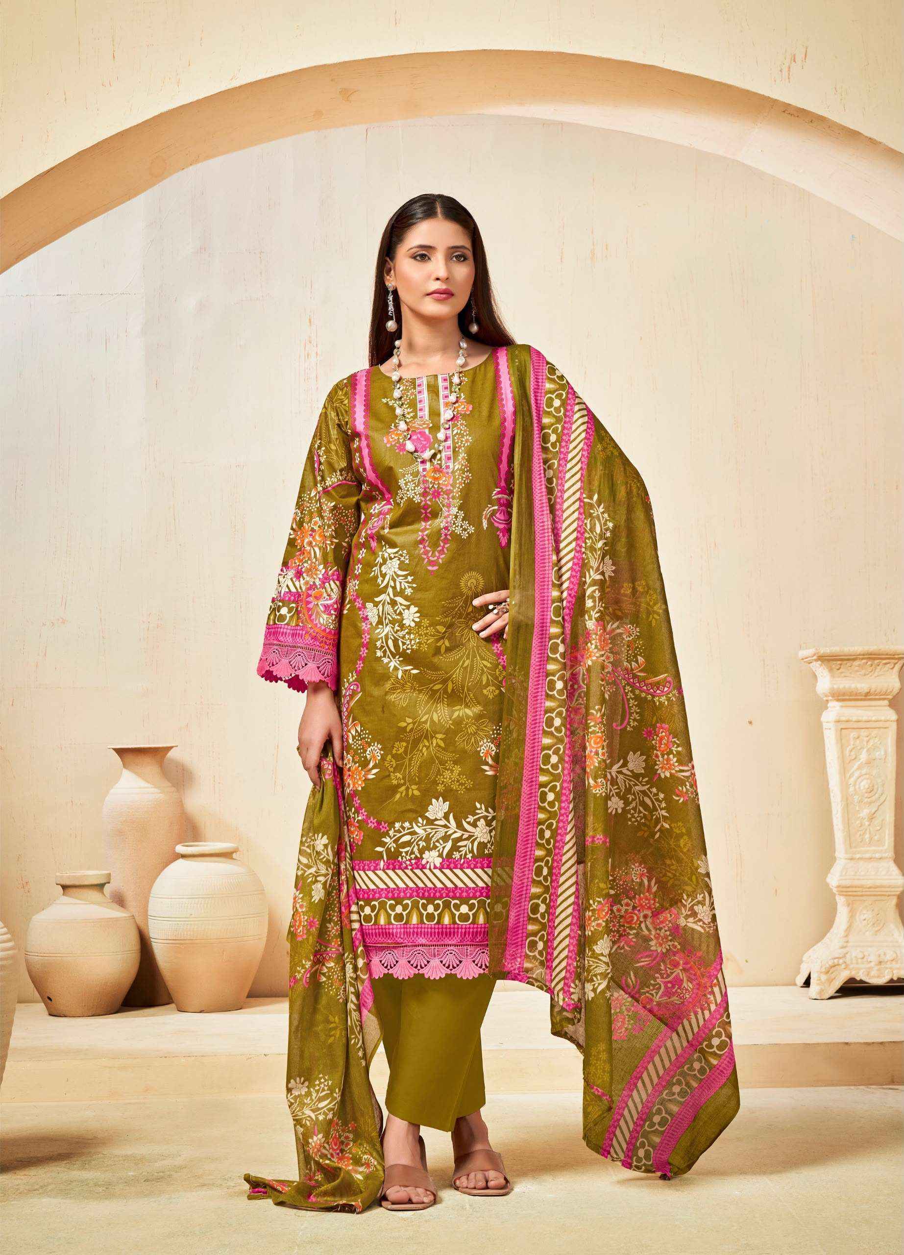 Jash Bellisha Vol 16 Cotton Dress Material 10 pcs Catalogue
