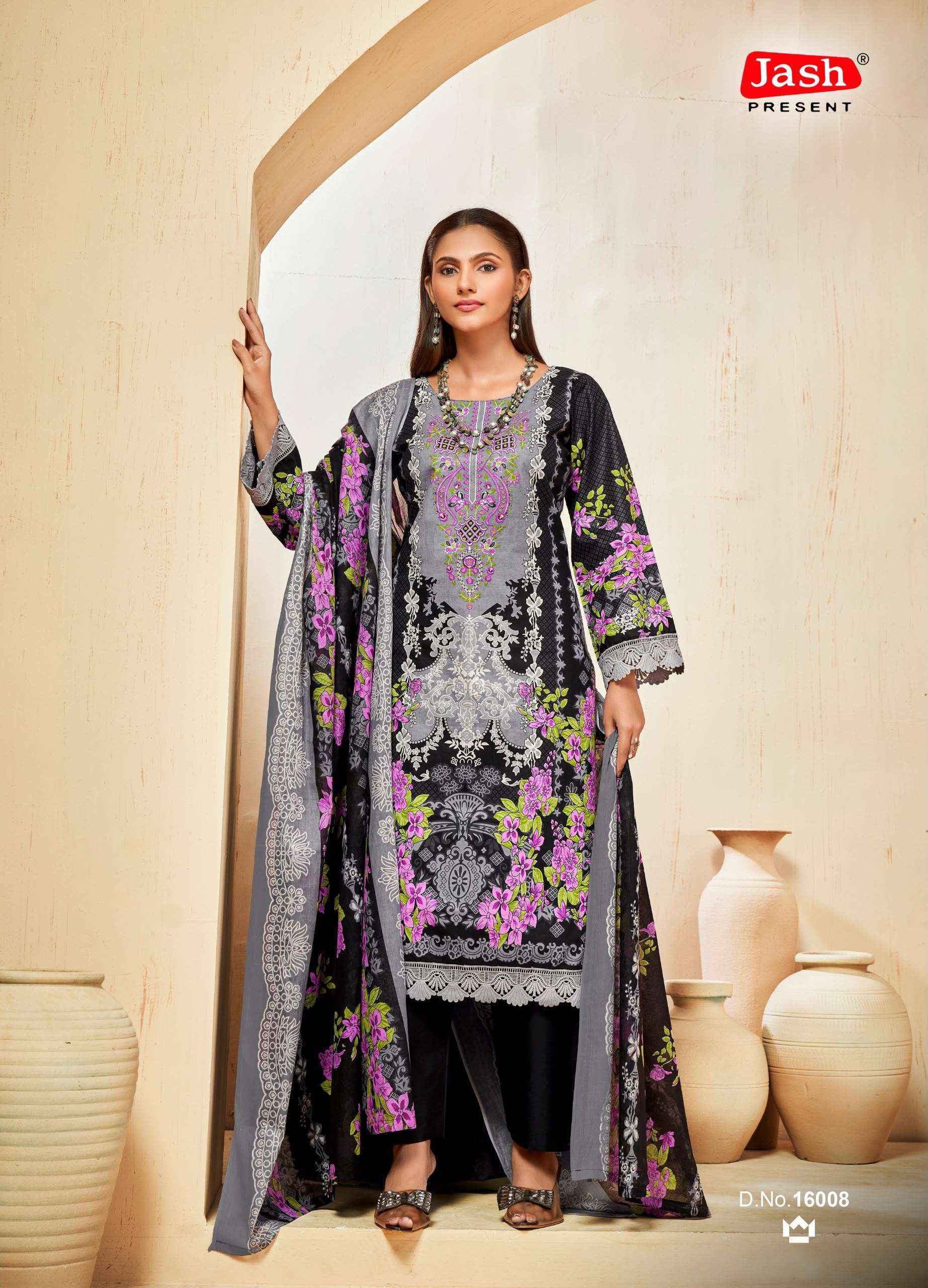 Jash Bellisha Vol 16 Cotton Dress Material 10 pcs Catalogue
