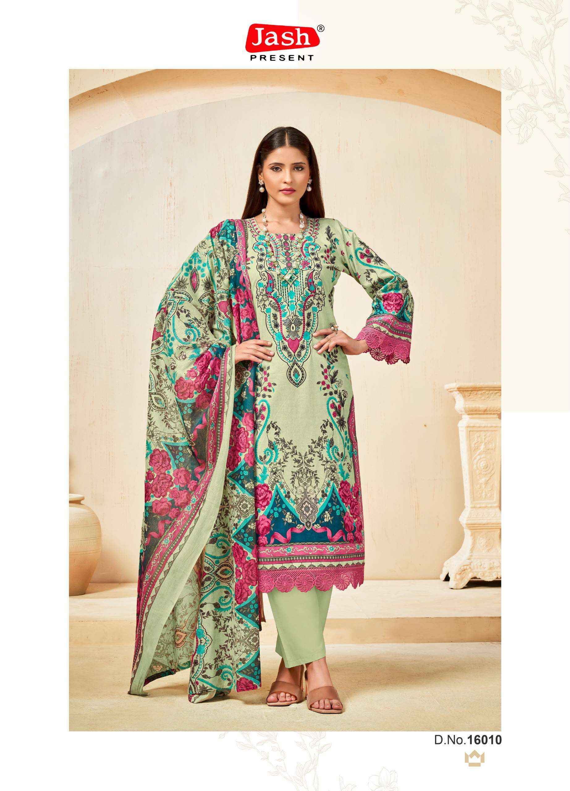 Jash Bellisha Vol 16 Cotton Dress Material 10 pcs Catalogue