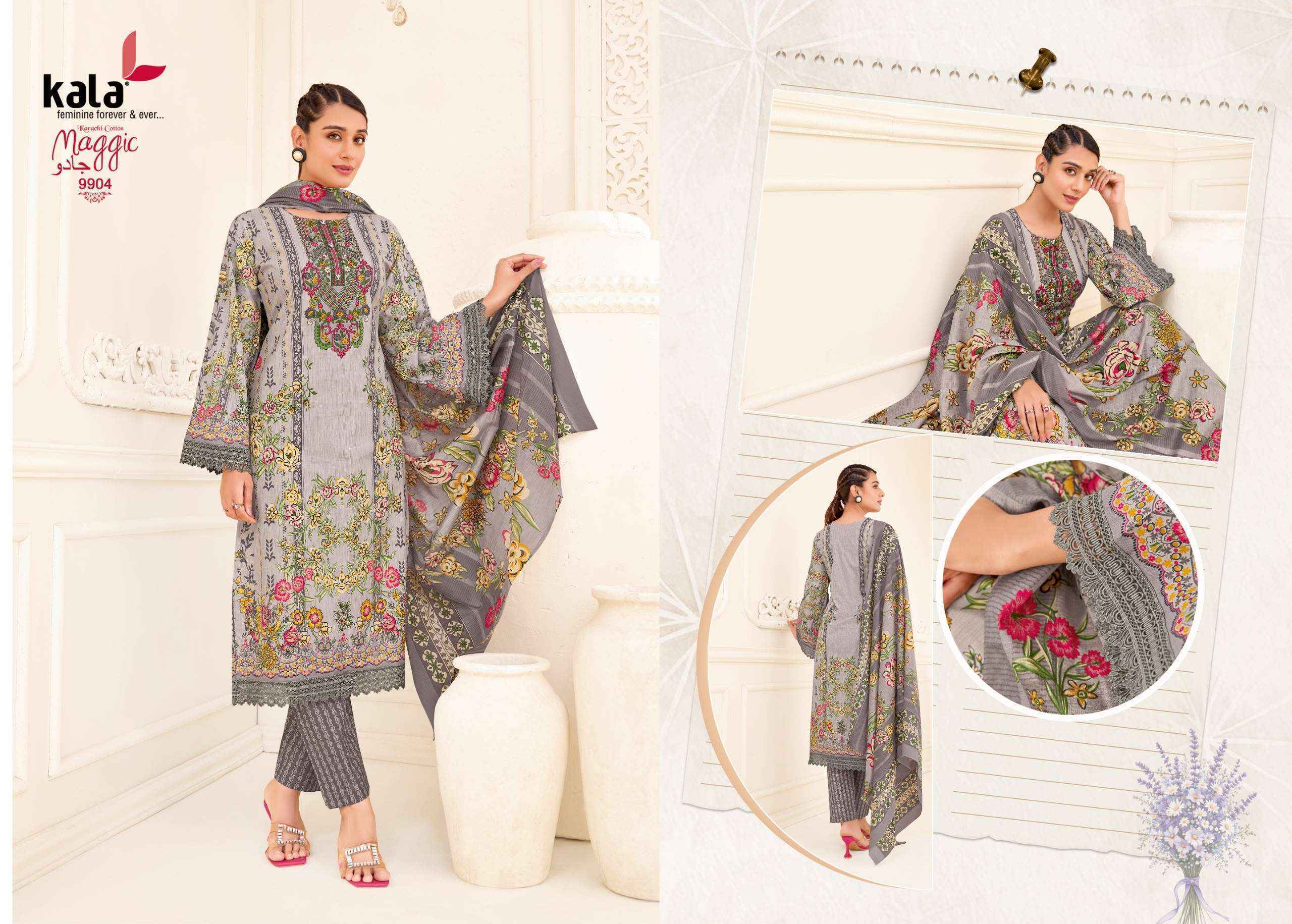 Kala Maggic Vol 25 Readymade Cotton Dress 12 pcs Catalogue