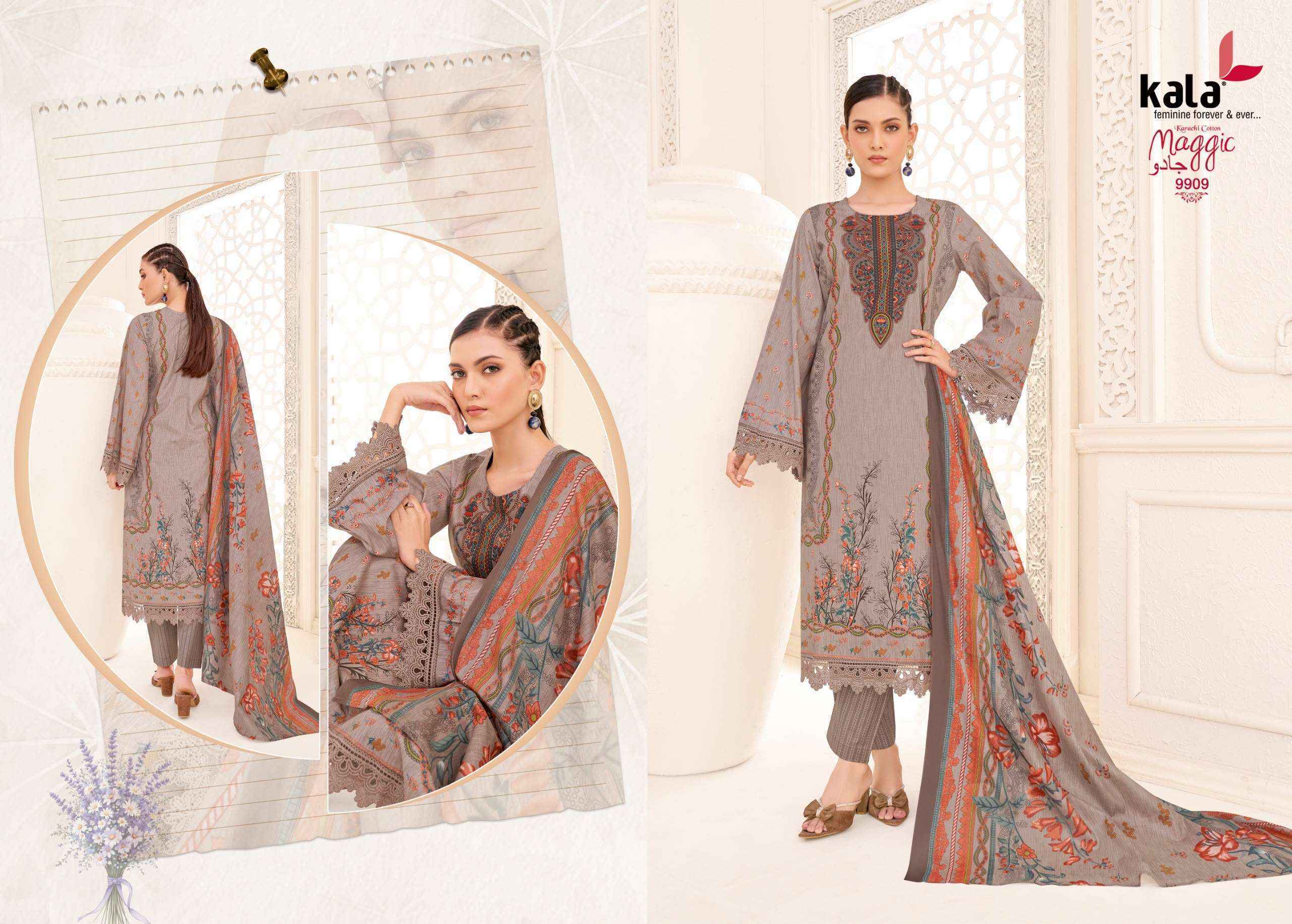 Kala Maggic Vol 25 Readymade Cotton Dress 12 pcs Catalogue