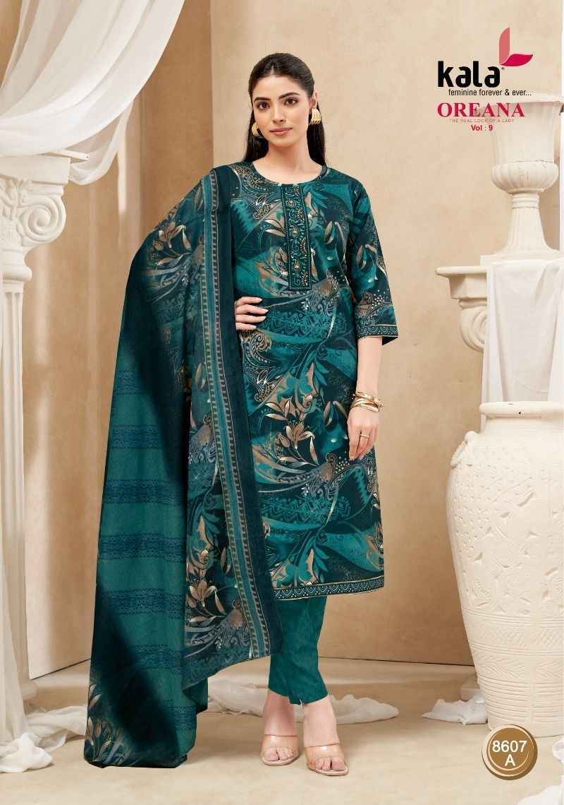 Kala Oreana Vol 9 Readymade Cotton Dress 12 pcs Catalogue