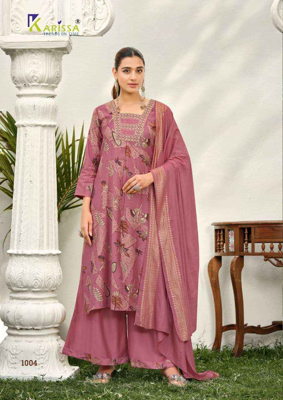 Karissa Harleen Silk Kurti Combo 6 pcs Catalogue