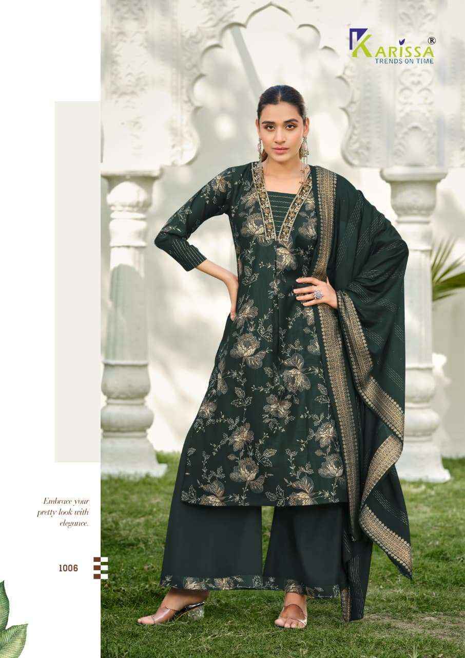 Karissa Harleen Silk Kurti Combo 6 pcs Catalogue