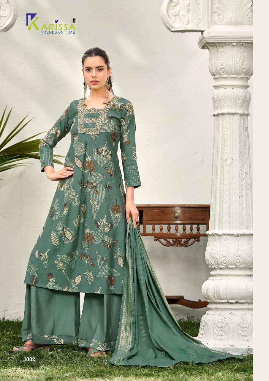 Karissa Harleen Silk Kurti Combo 6 pcs Catalogue