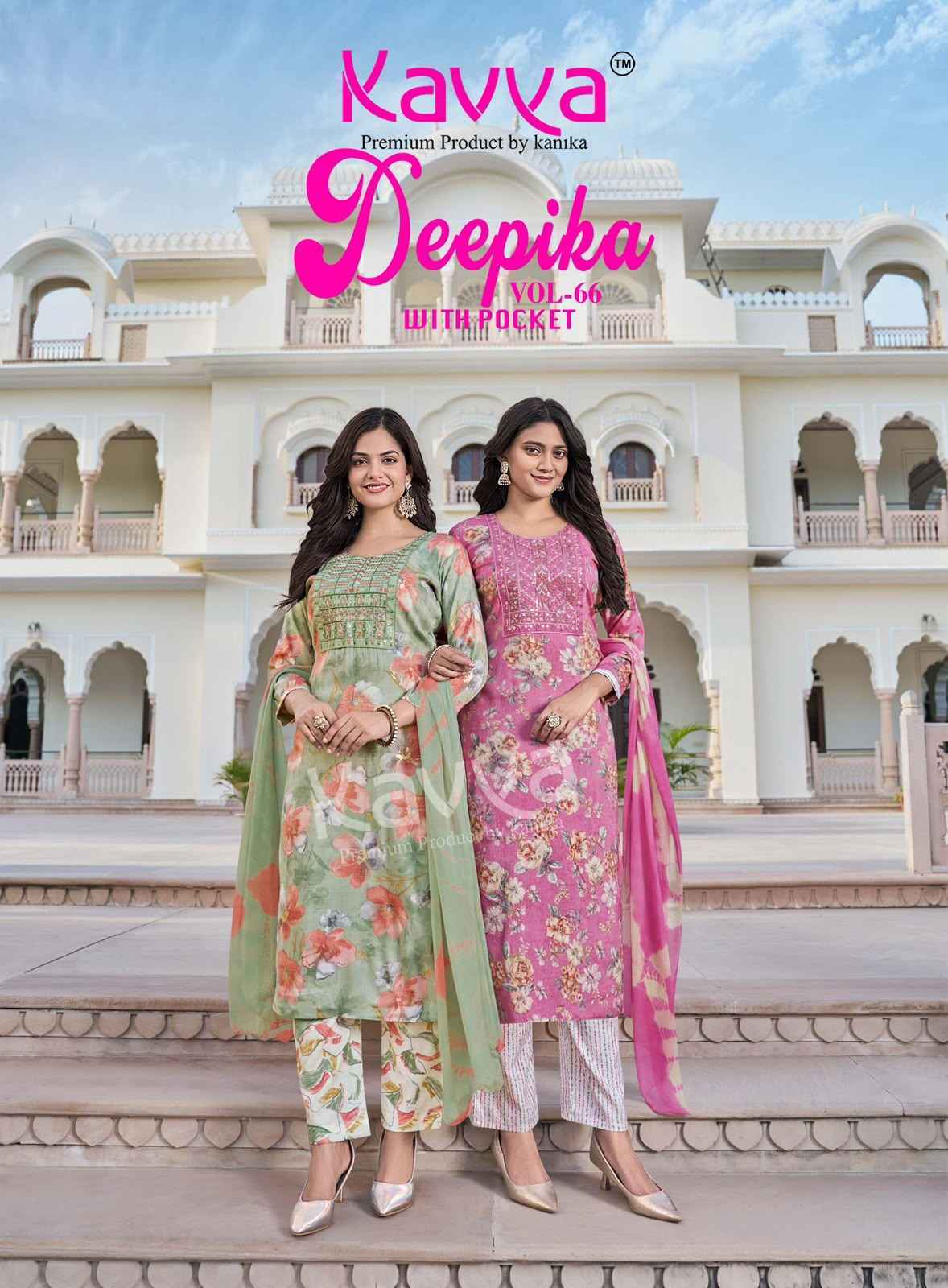 Kavya Deepika Vol 66 Capsule Kurti Combo 10 pcs Catalogue