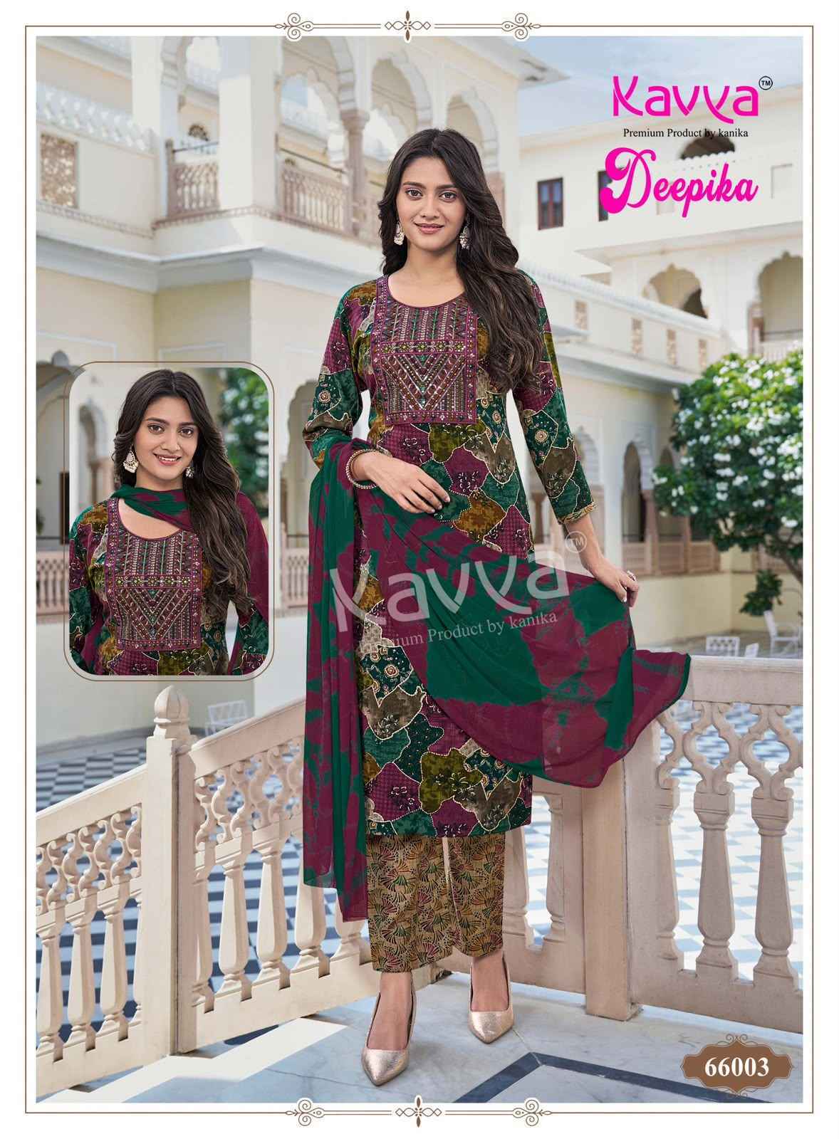 Kavya Deepika Vol 66 Capsule Kurti Combo 10 pcs Catalogue