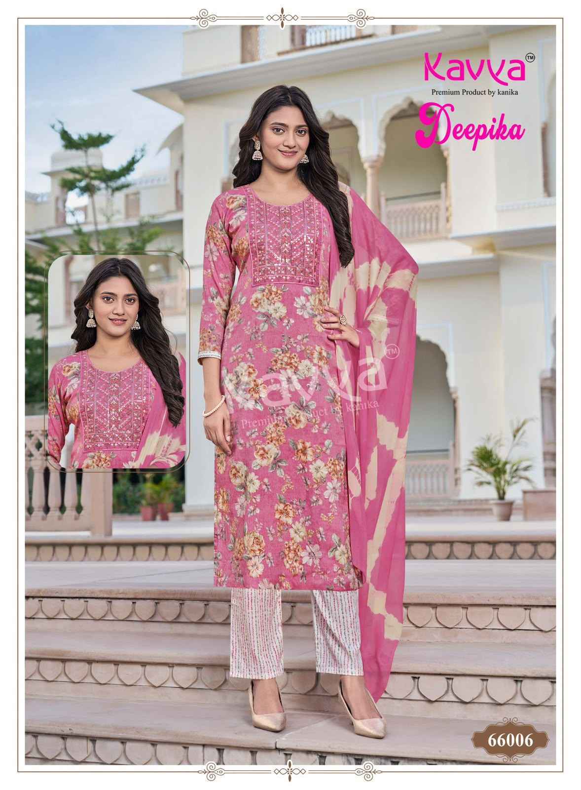 Kavya Deepika Vol 66 Capsule Kurti Combo 10 pcs Catalogue
